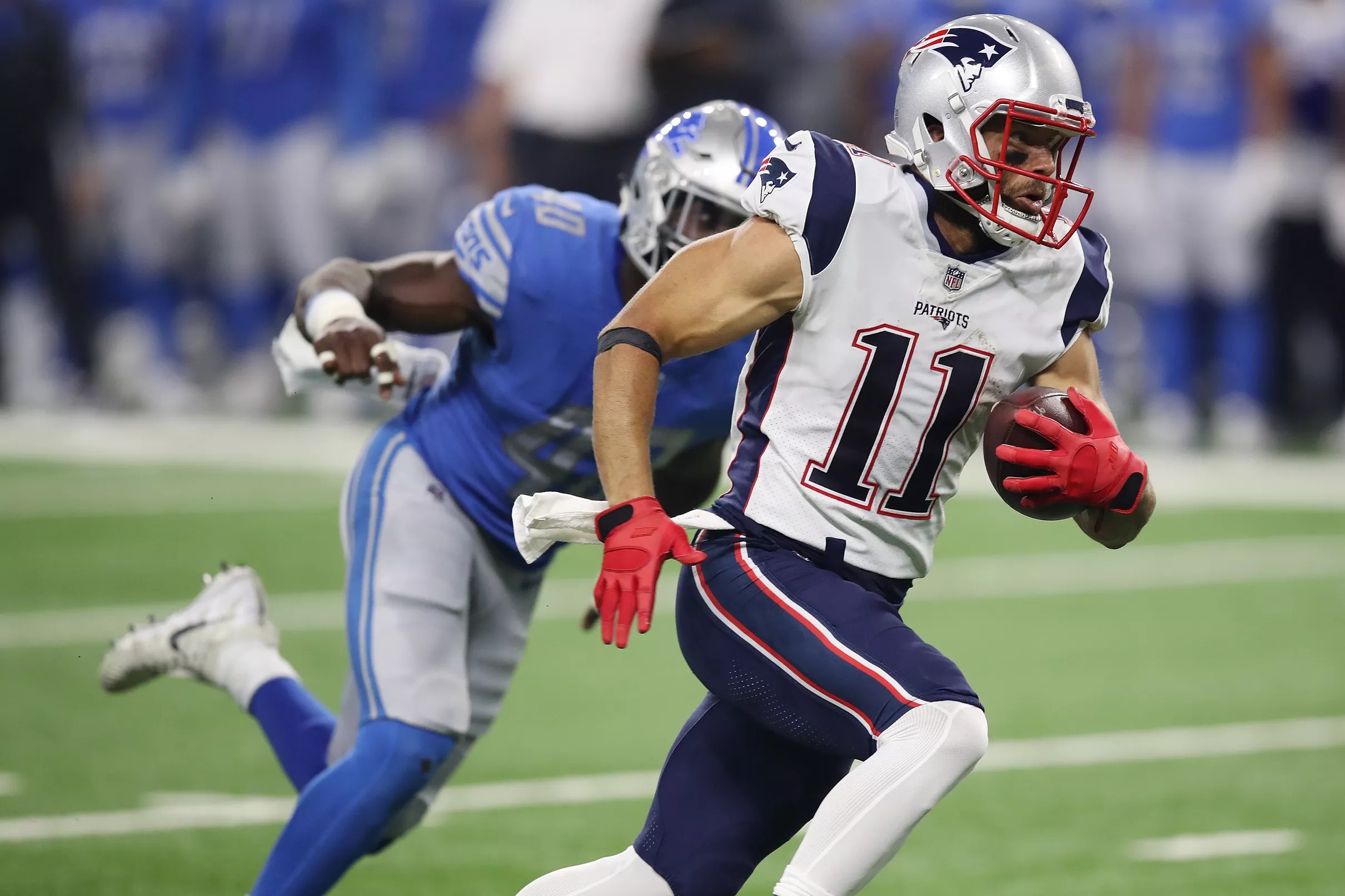 The Patriots have serious competition at wide receiver