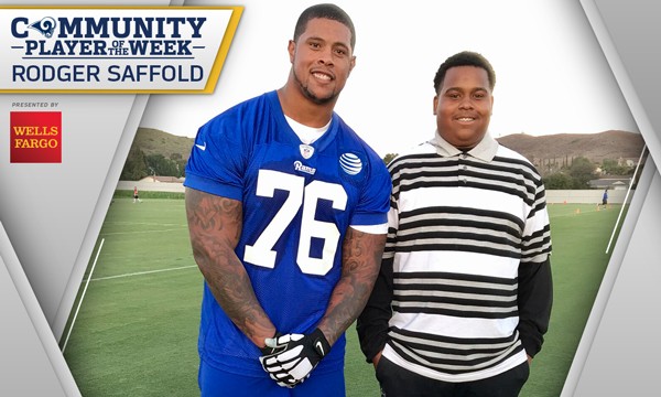 Community Player of the Week: Rodger Saffold