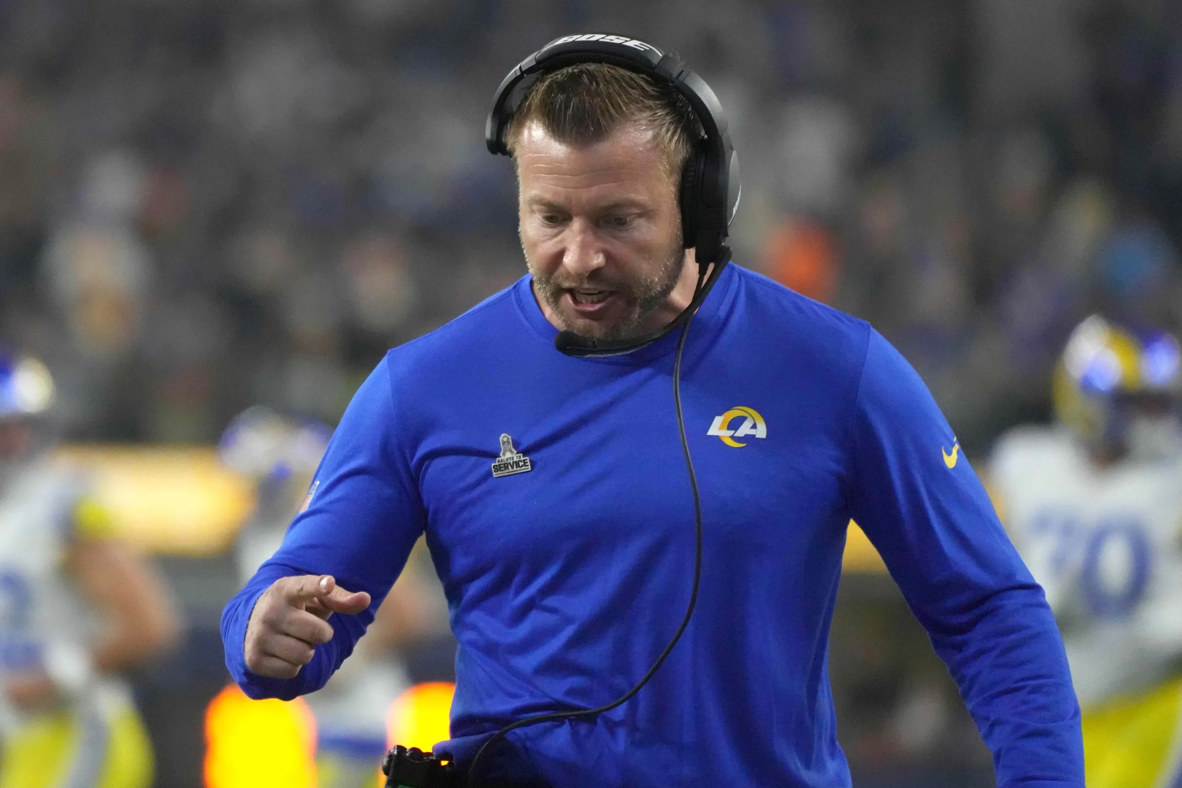 Sean McVay Addresses Performance Of Offensive Line And Matthew Stafford