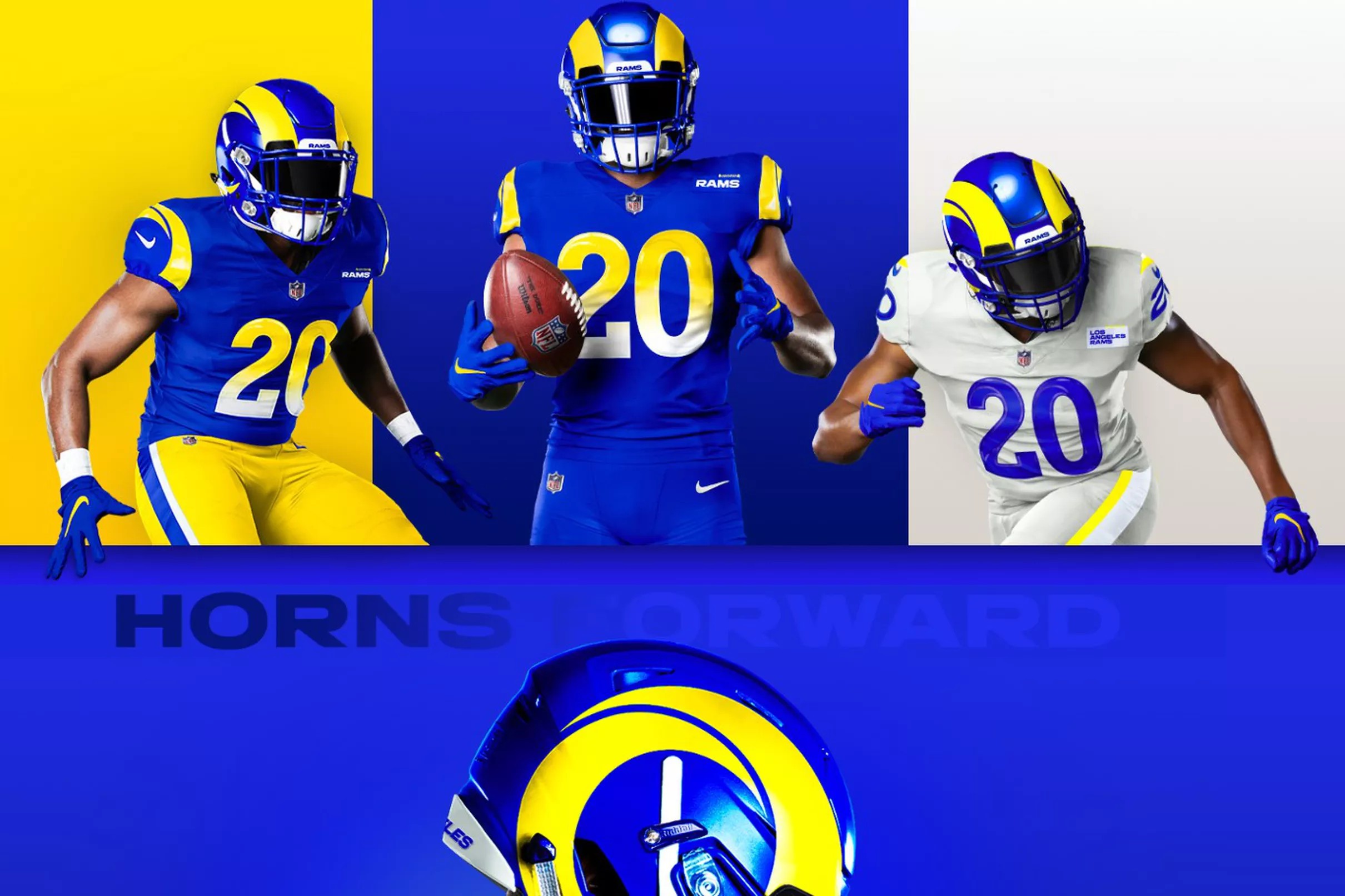Why did the Rams logo and uniform re-designs get received so