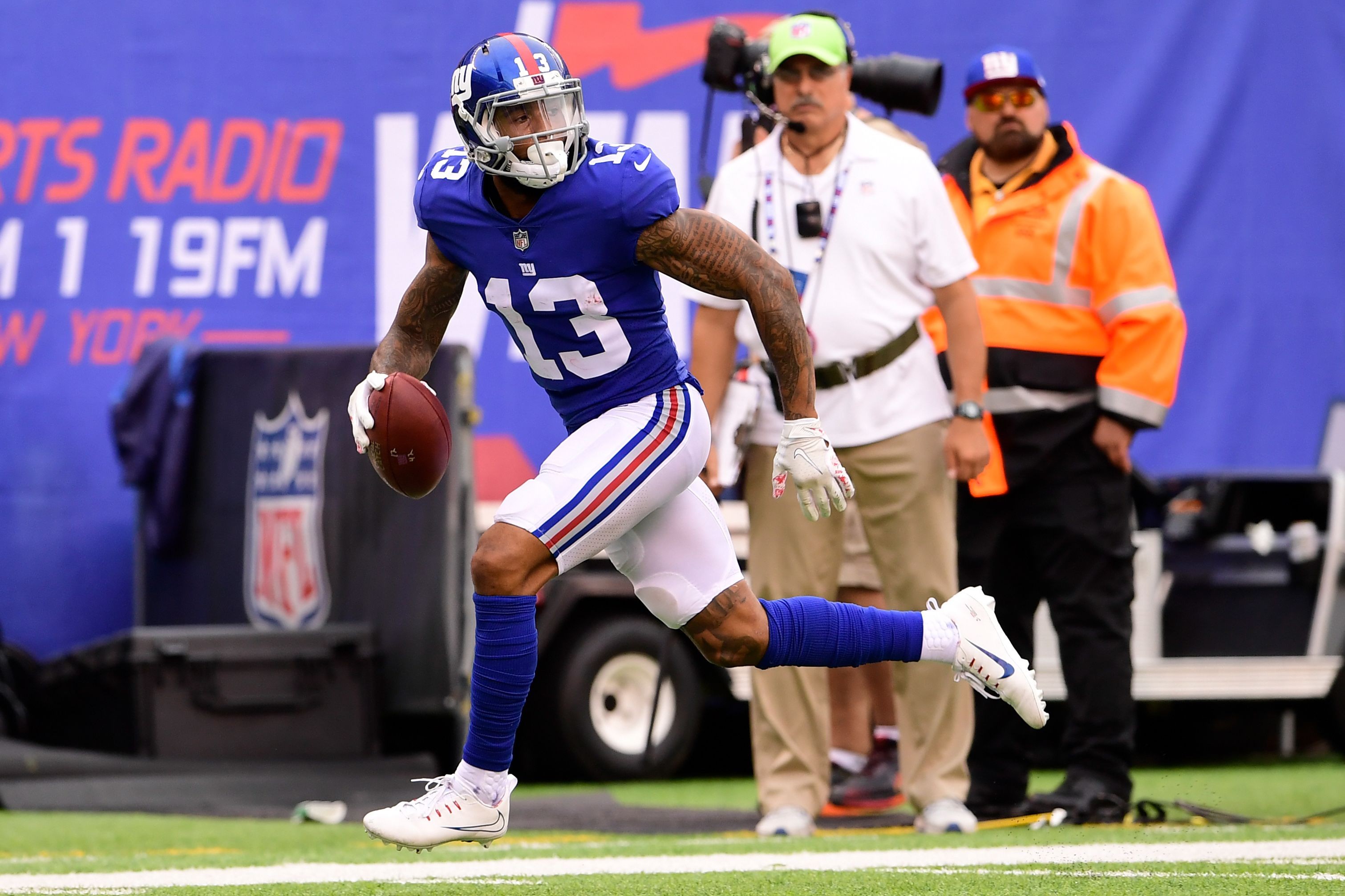 Are Rams considering to offer No. 23 pick for Odell Beckham Jr. from