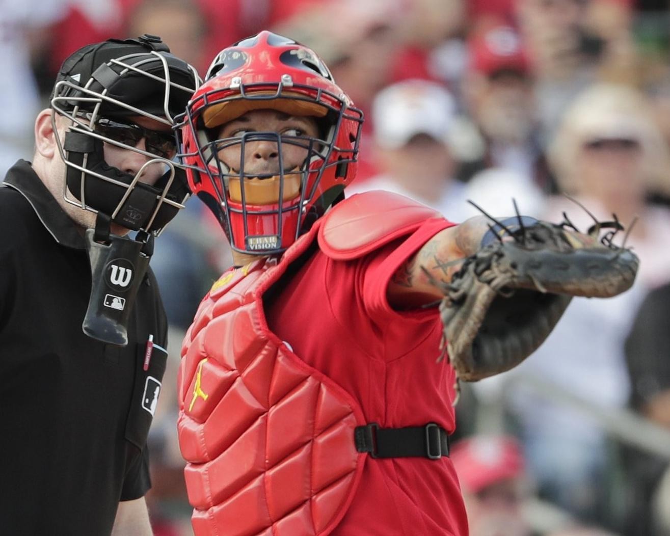 Yadi opens up Cardinals' catcher talks speed, retirement and one goal