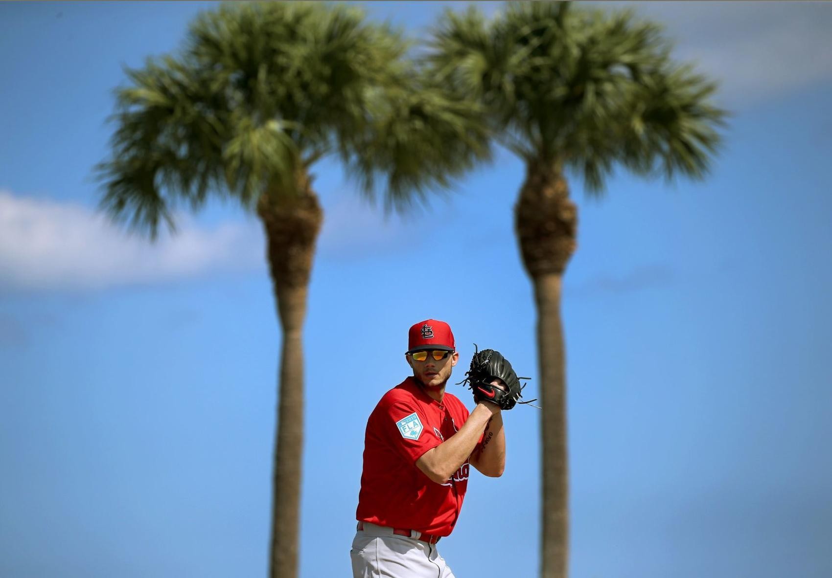 Another rocky outing for Cardinals reliever Cecil, this time on the back field