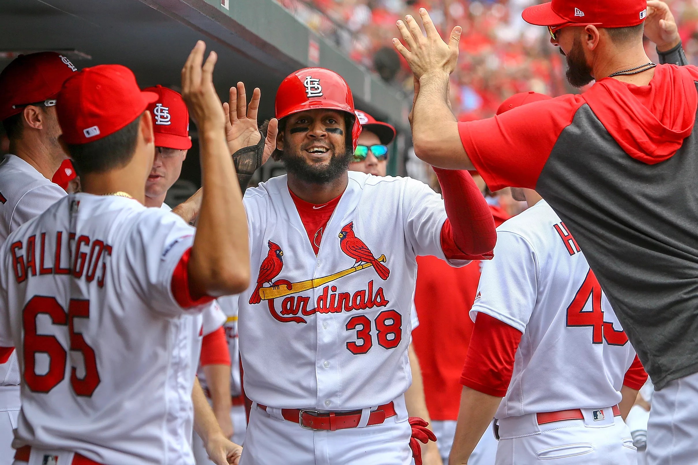 Cardinals Win Wild Game to Sweep Dodgers at Busch