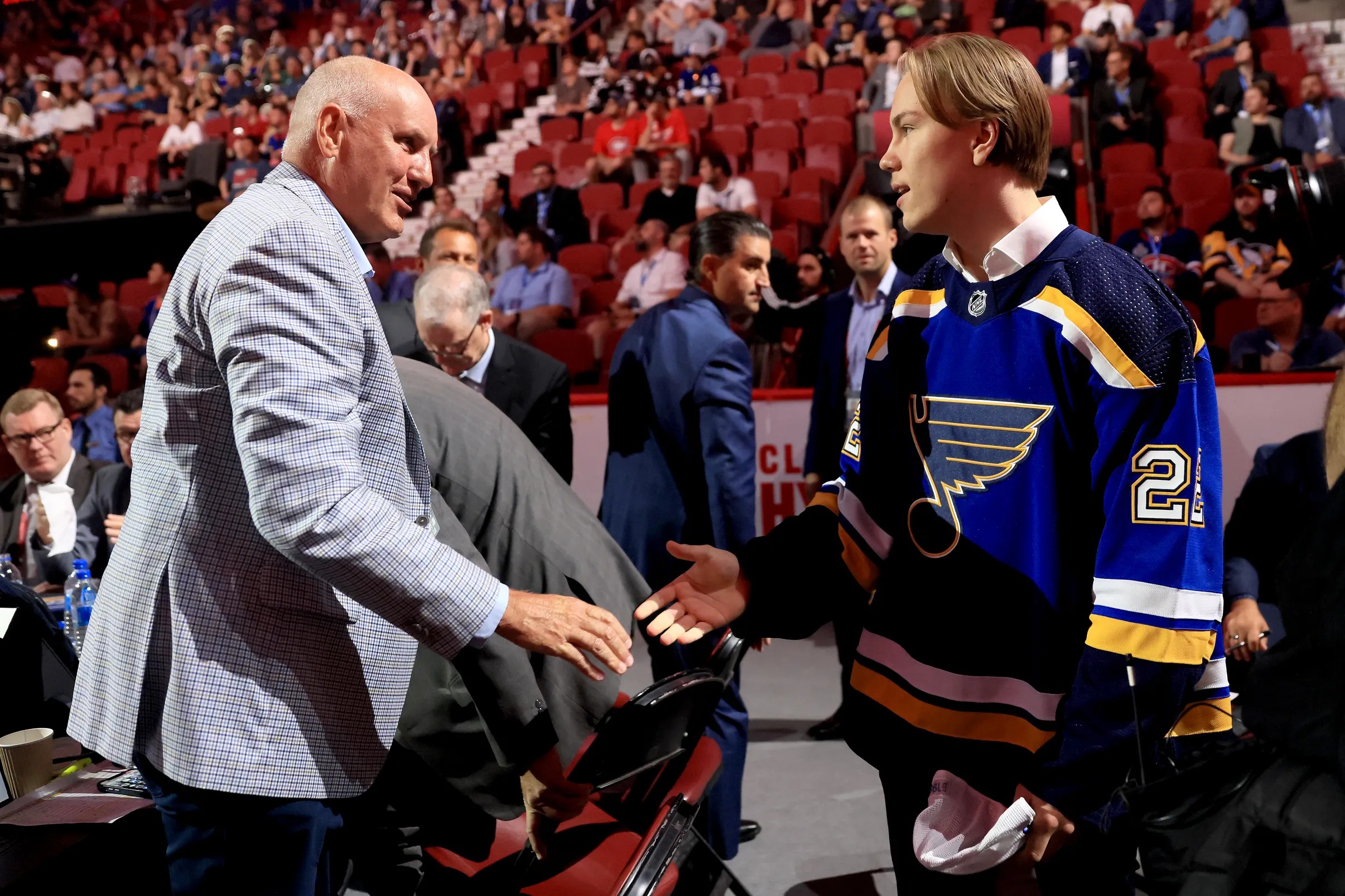 Grading the Blues 2022 Draft