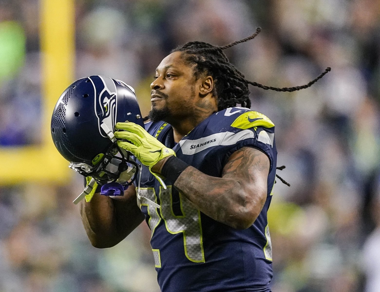 With one game under his belt, Marshawn Lynch is ready to take on more carries for Seahawks in