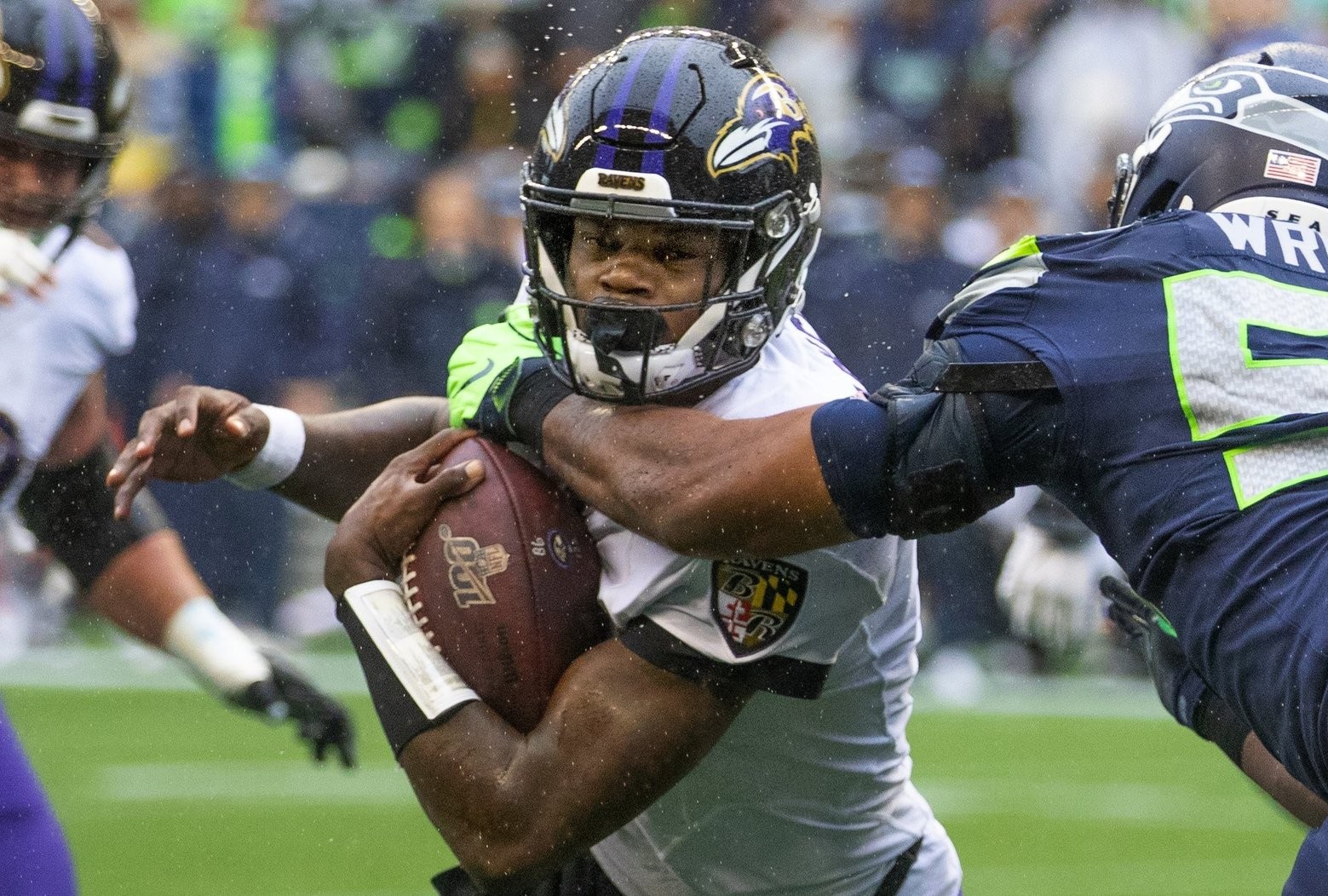 Lamar Jackson Stars In The Role Of Russell Wilson And Steals The Show ...