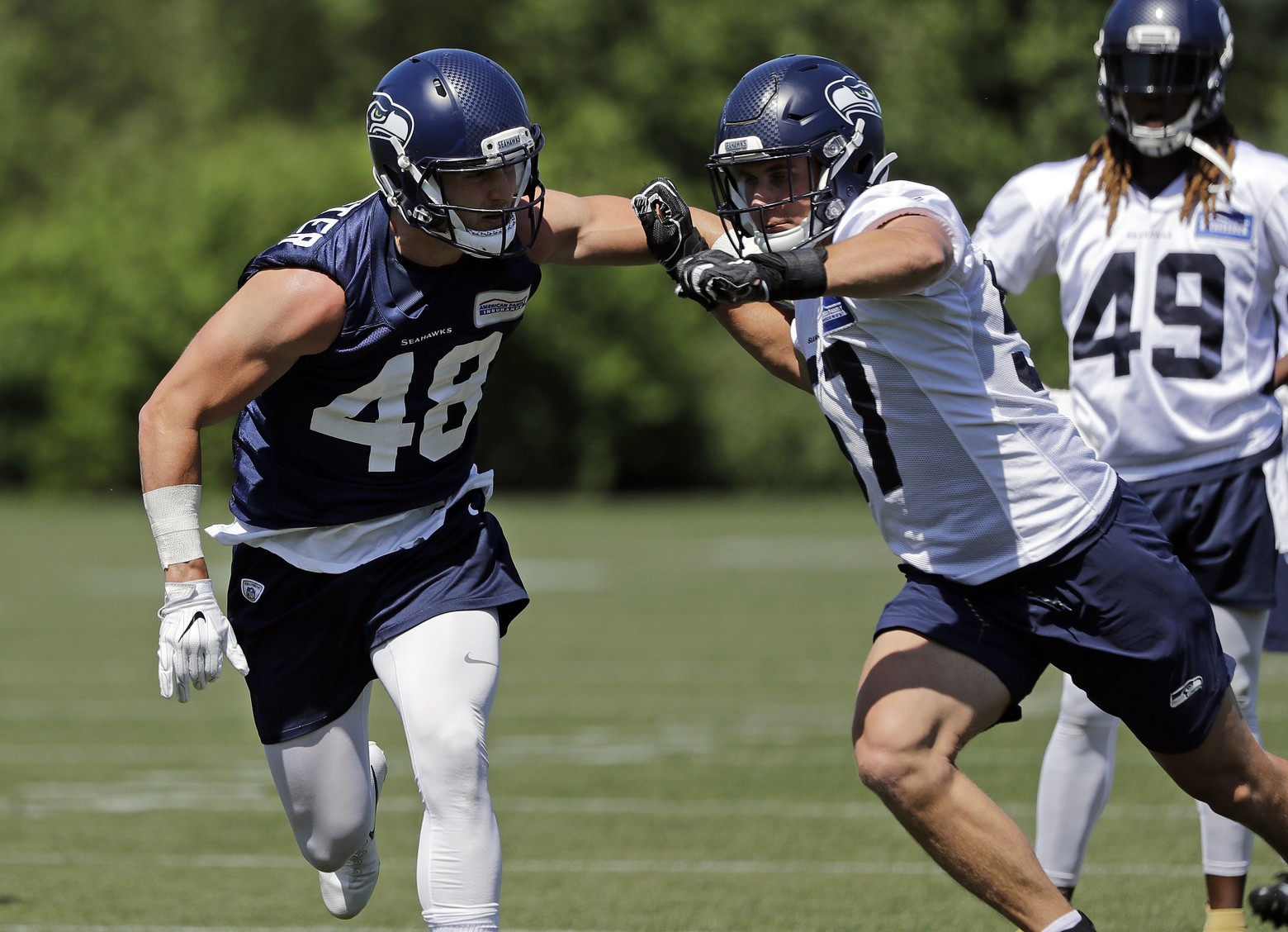 Inside Cody Barton's 'K.J. Wright play' that helped the Seahawks