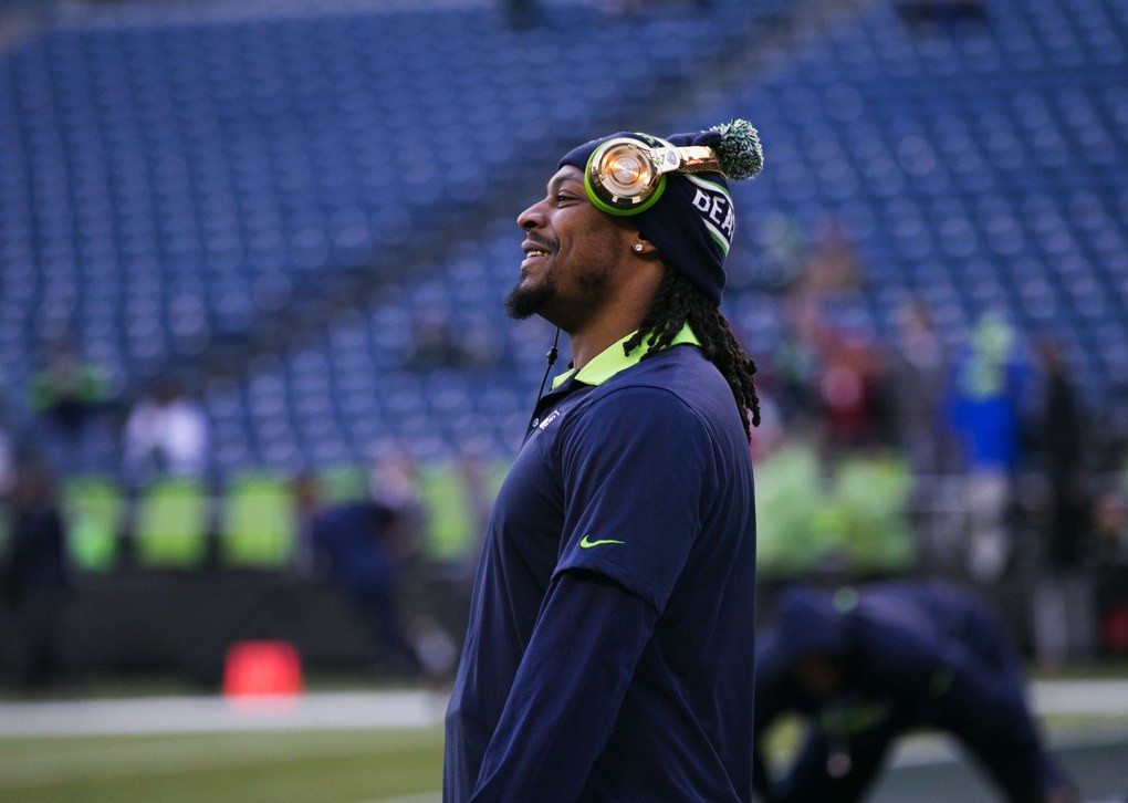 Marshawn Lynch: Seahawks star sent jersey to family of slain