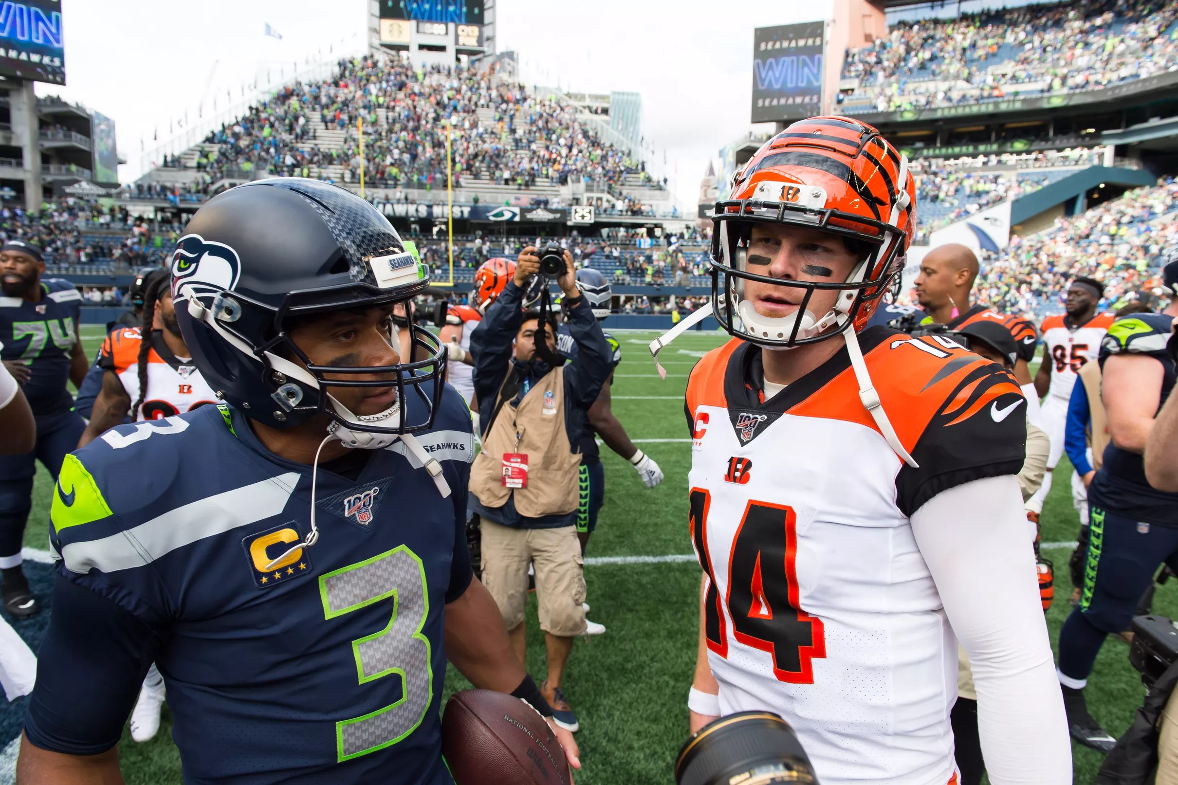 Report Bears settle for Andy Dalton, as Seahawks won’t