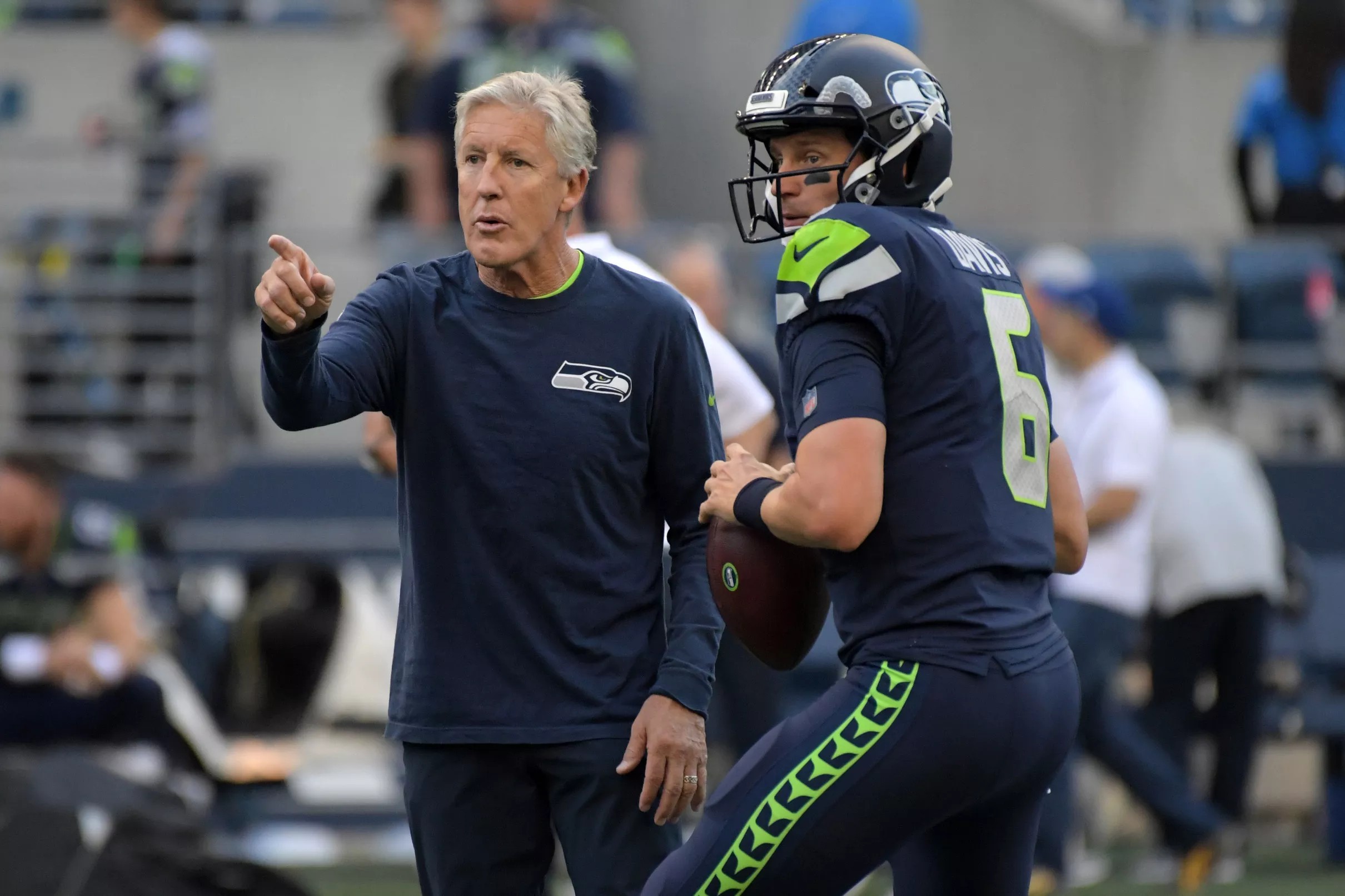 Austin Davis will not be backing up Russell Wilson from