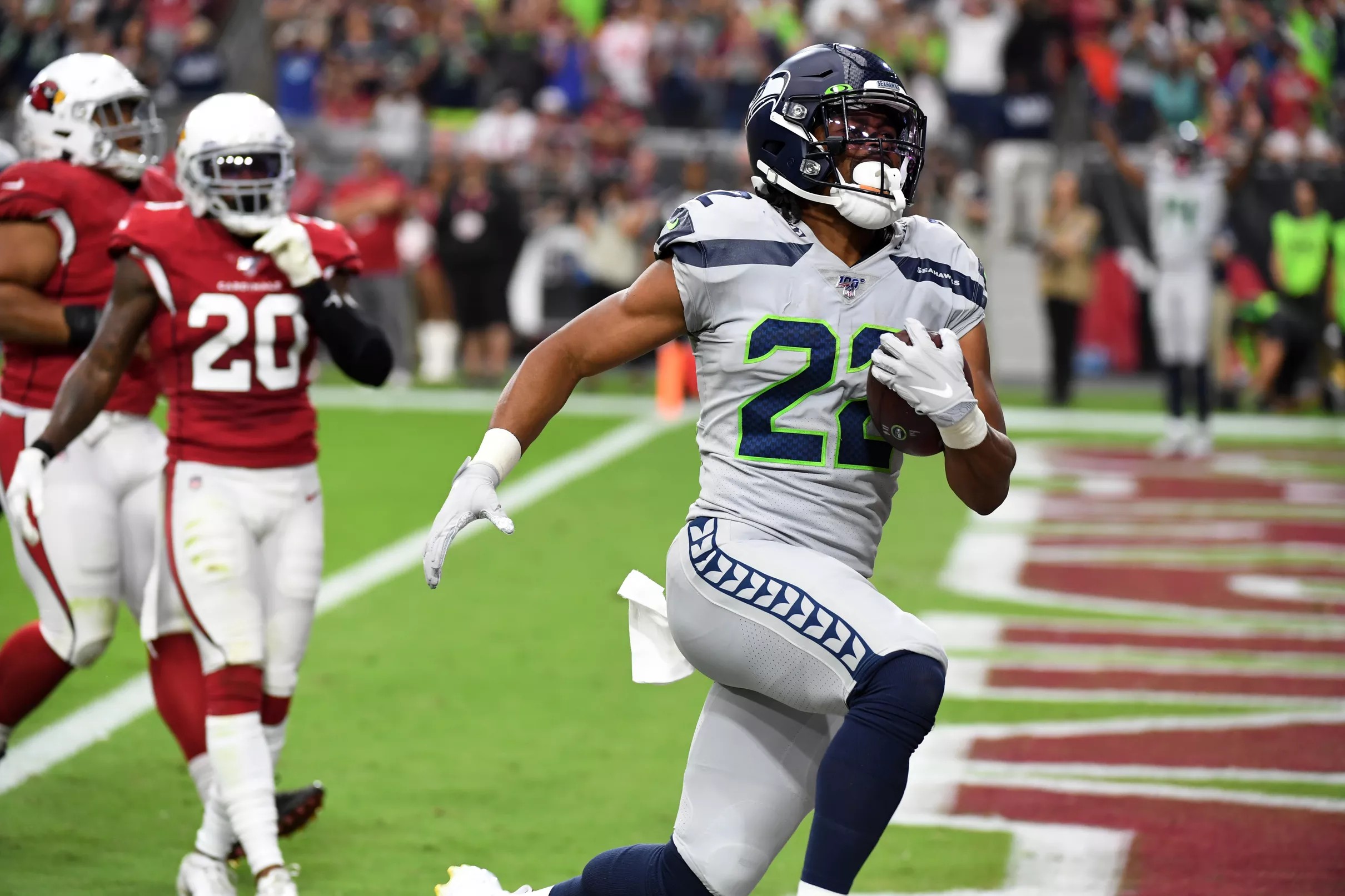 Run Game Review: C.J. Prosise scores against Cardinals