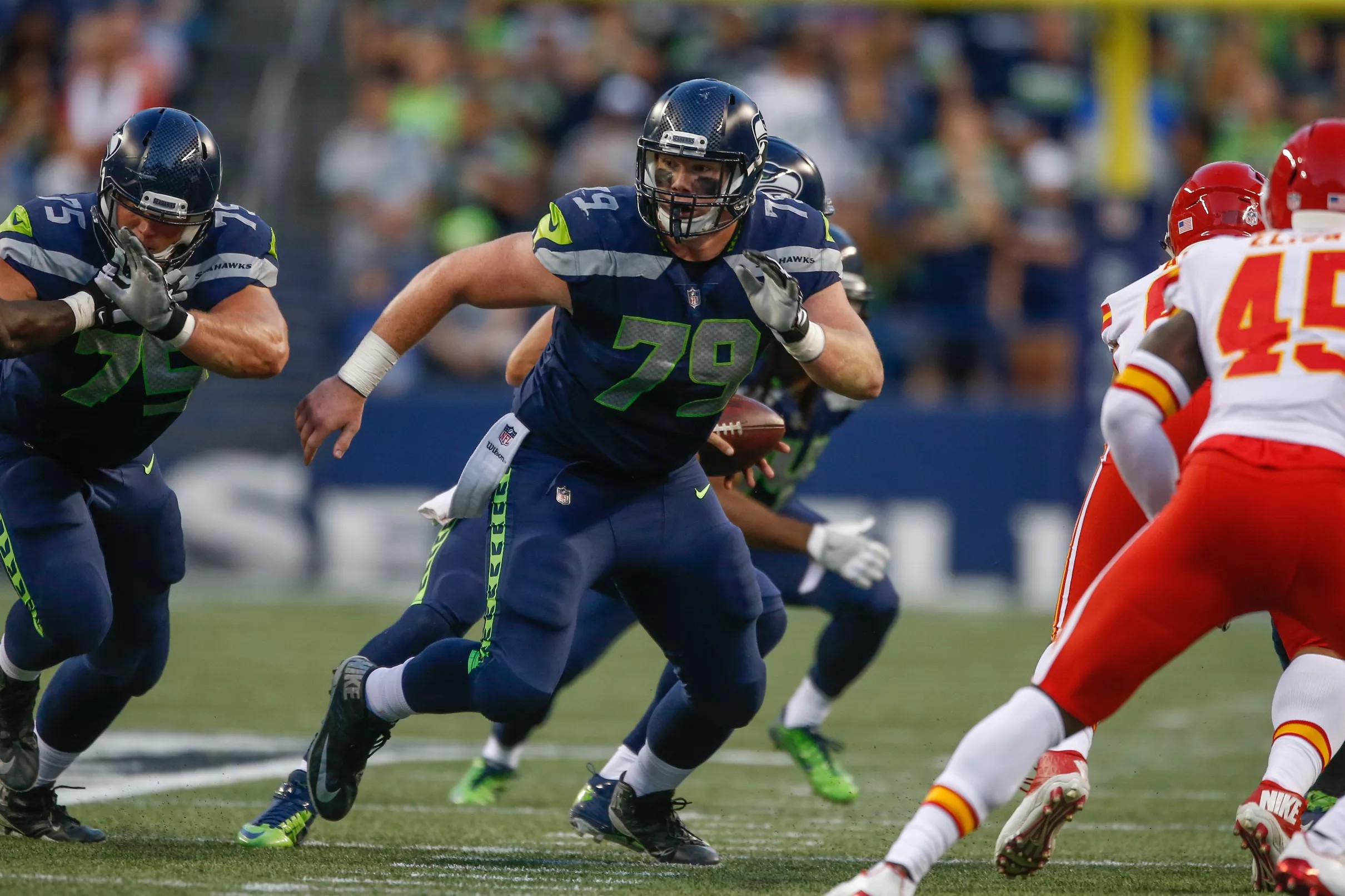 Four Seahawks among players at OL Masterminds Summit