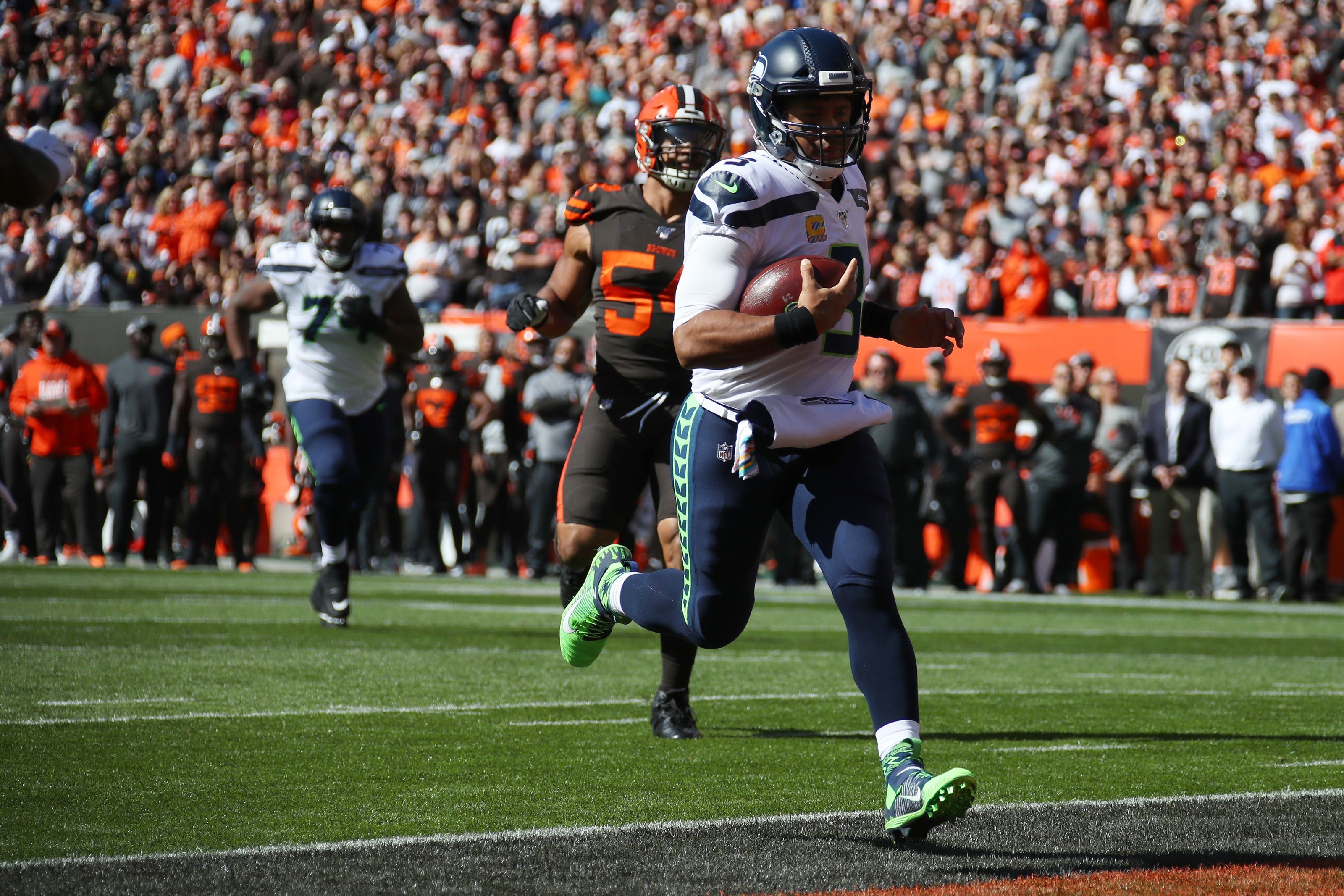 Seahawks defeat Browns in a game that seemingly would never end