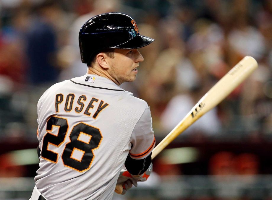 Posey might stay at first for most of season s final two weeks Posey might stay at first for most of season s final two weeks