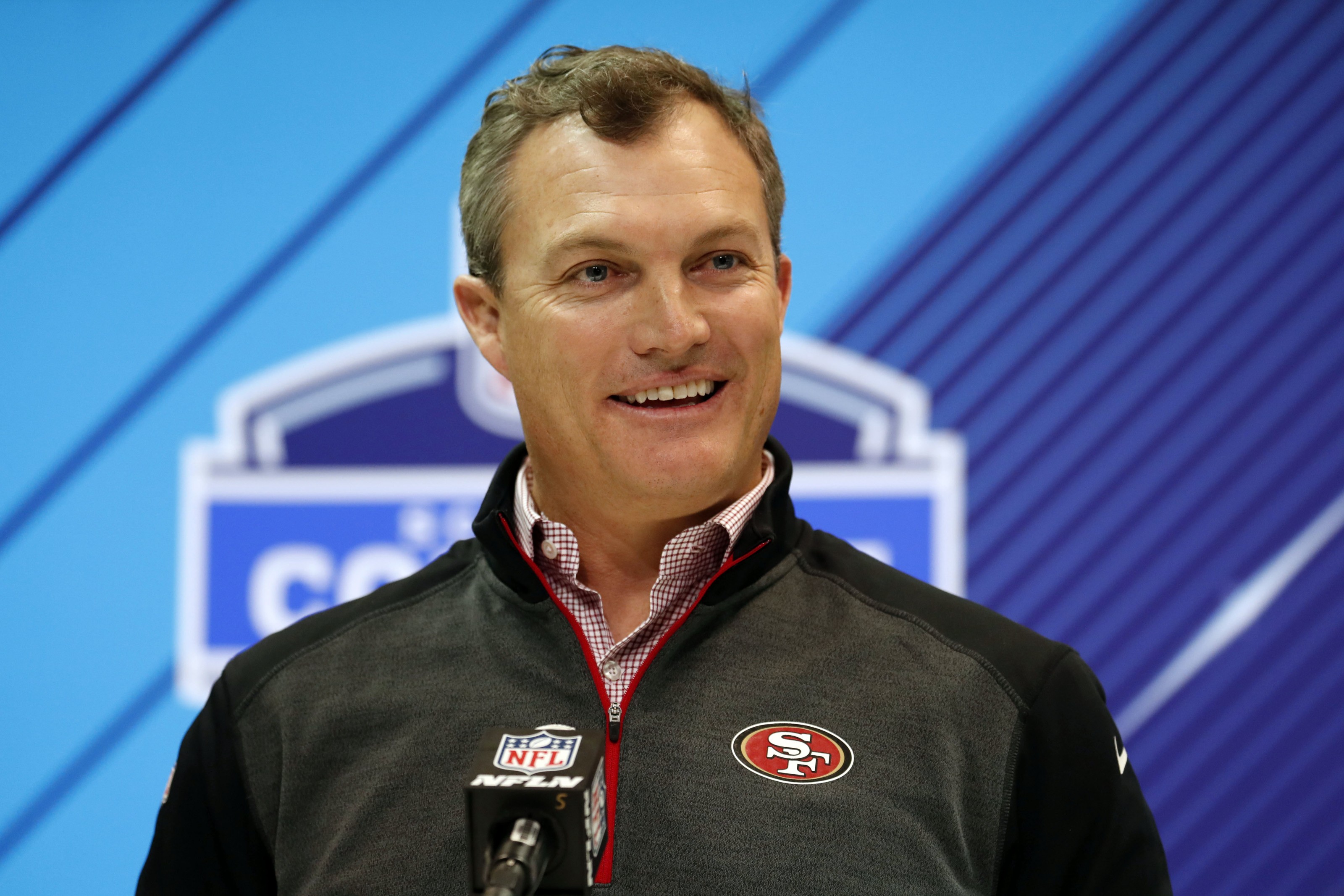 49ers NFL Draft 3 helpful trades John Lynch could make