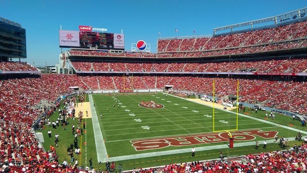 The 49ers entered Kezar Stadium through a reeeaaallly old tunnel on  Wednesday