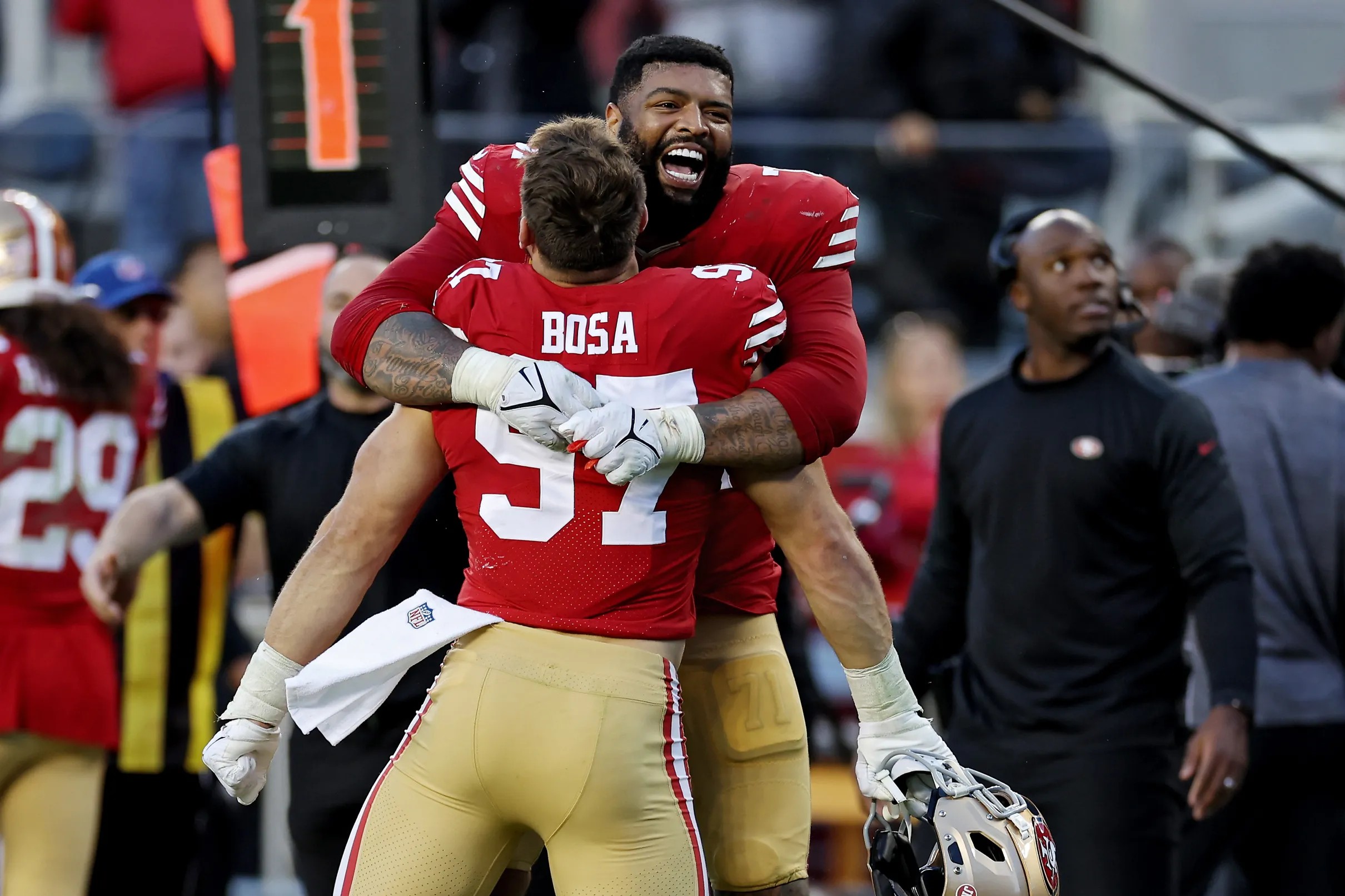 These six 49ers players landed on Pete Prisco's NFL Top 100