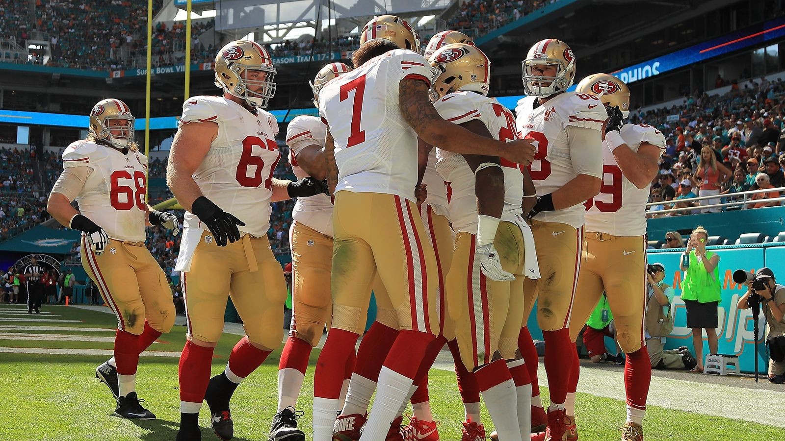49ers lose franchiserecord 10th straight game, officially eliminated