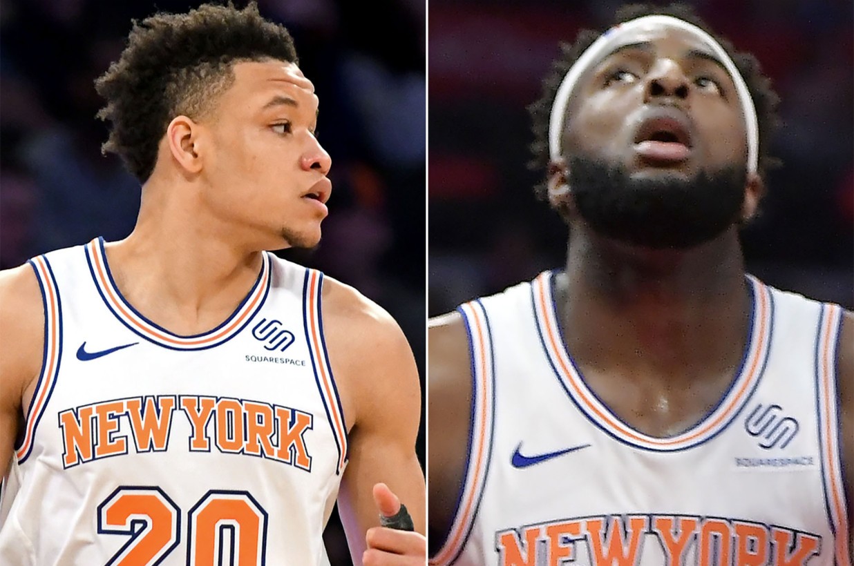 The Knicks’ draft picks are going in different directions