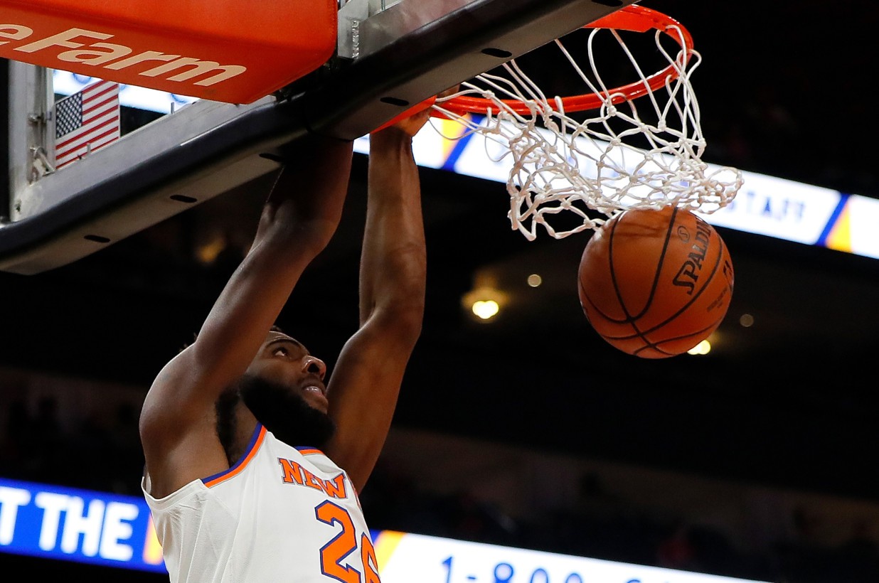 Knicks Rookie Dreaming Of Being Part Of Slam-dunk Contest