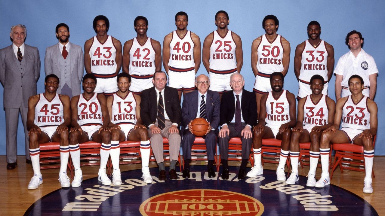 Black History Month Red Holzman's Knicks were first NBA team to have