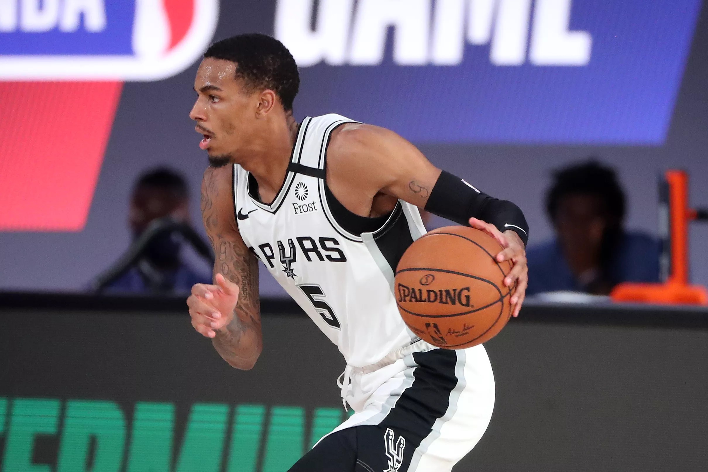spurs jersey dejounte murray