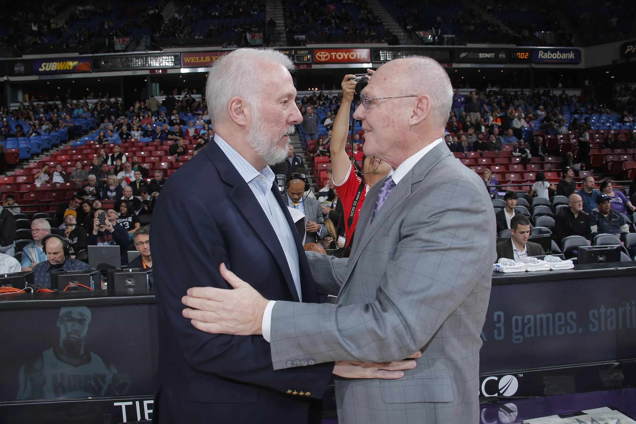 Gregg Popovich takes the 5th spot in alltime wins by an NBA coach