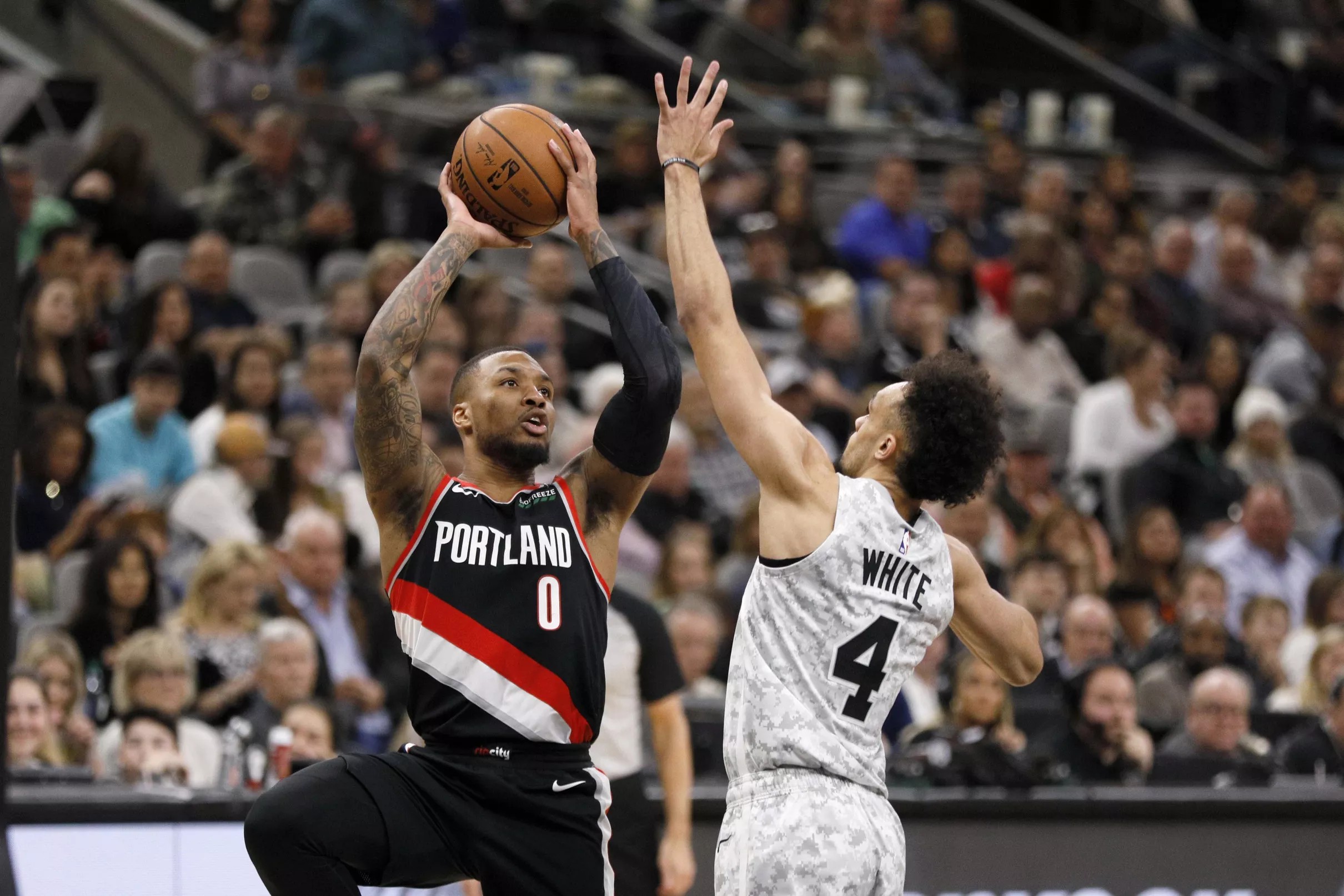 San Antonio Vs. Portland, Final Score: Spurs Outlast Trail Blazers 108 ...