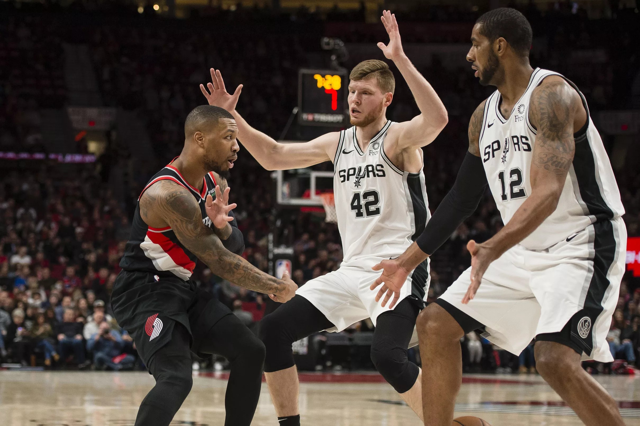 Game Preview: Portland Trailblazers Vs. San Antonio Spurs