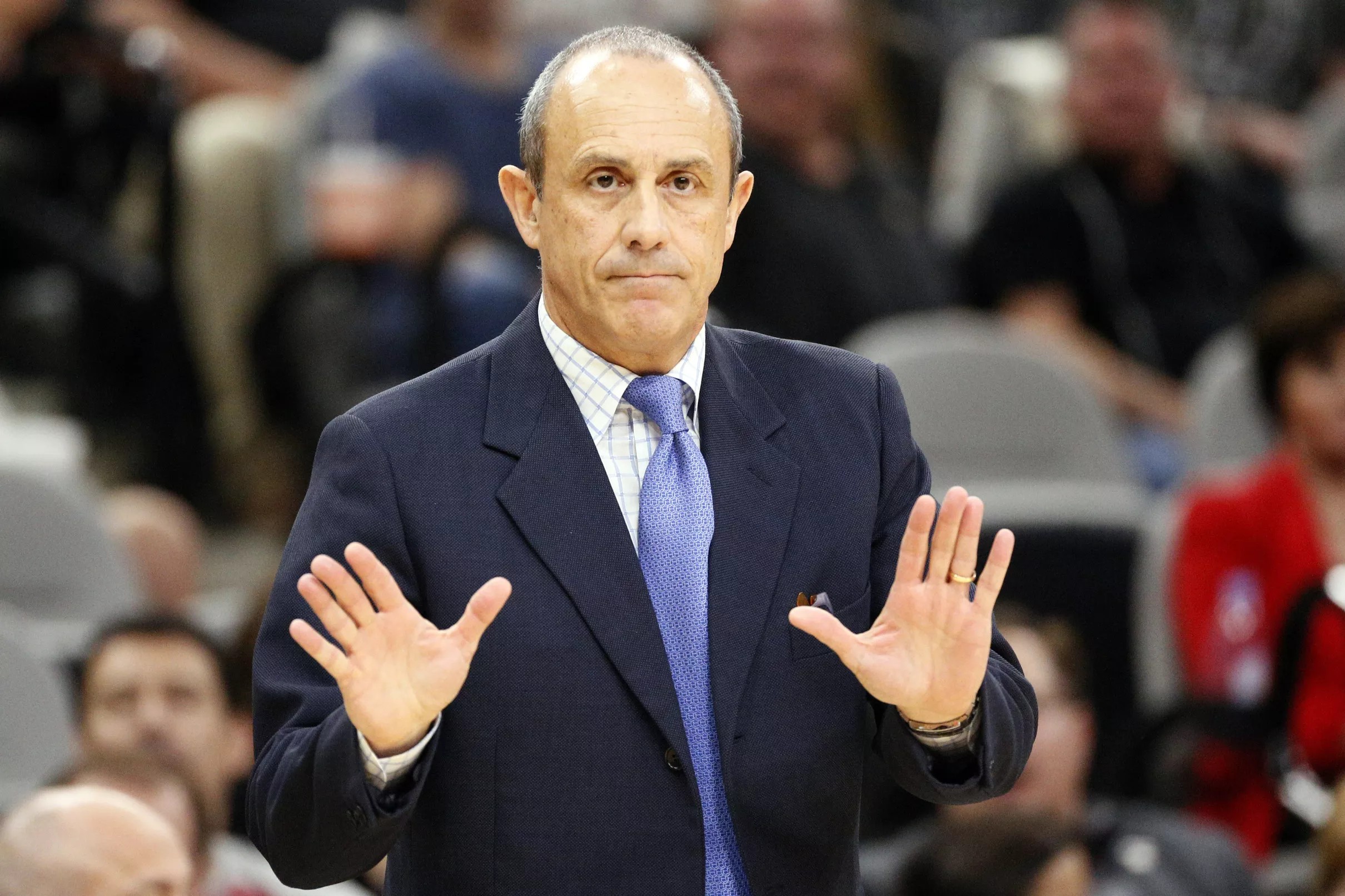 Ettore Messina will coach the Spurs in Game 3