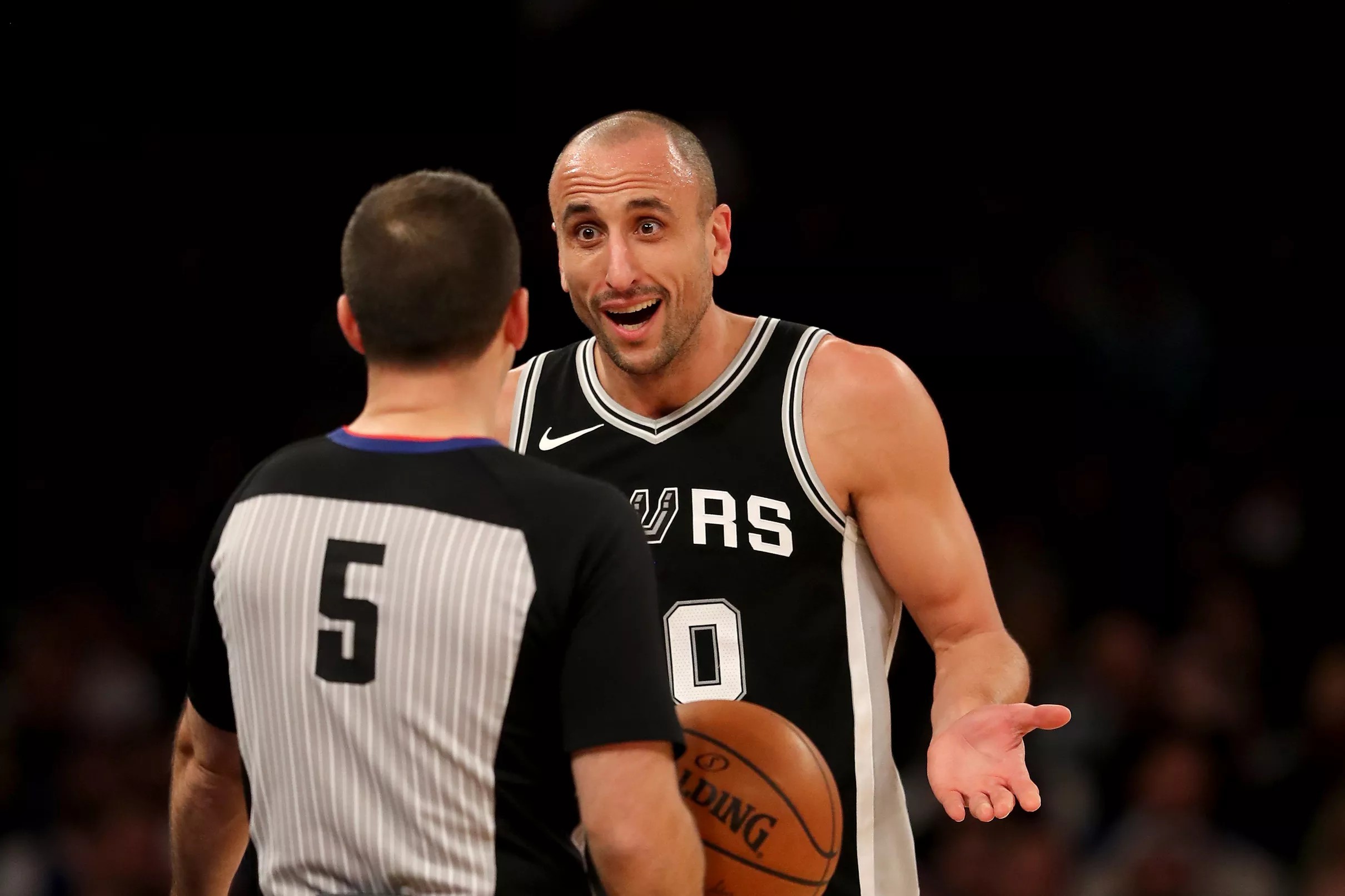 For a retired guy, Manu Ginobili is spending a fair amount of time with