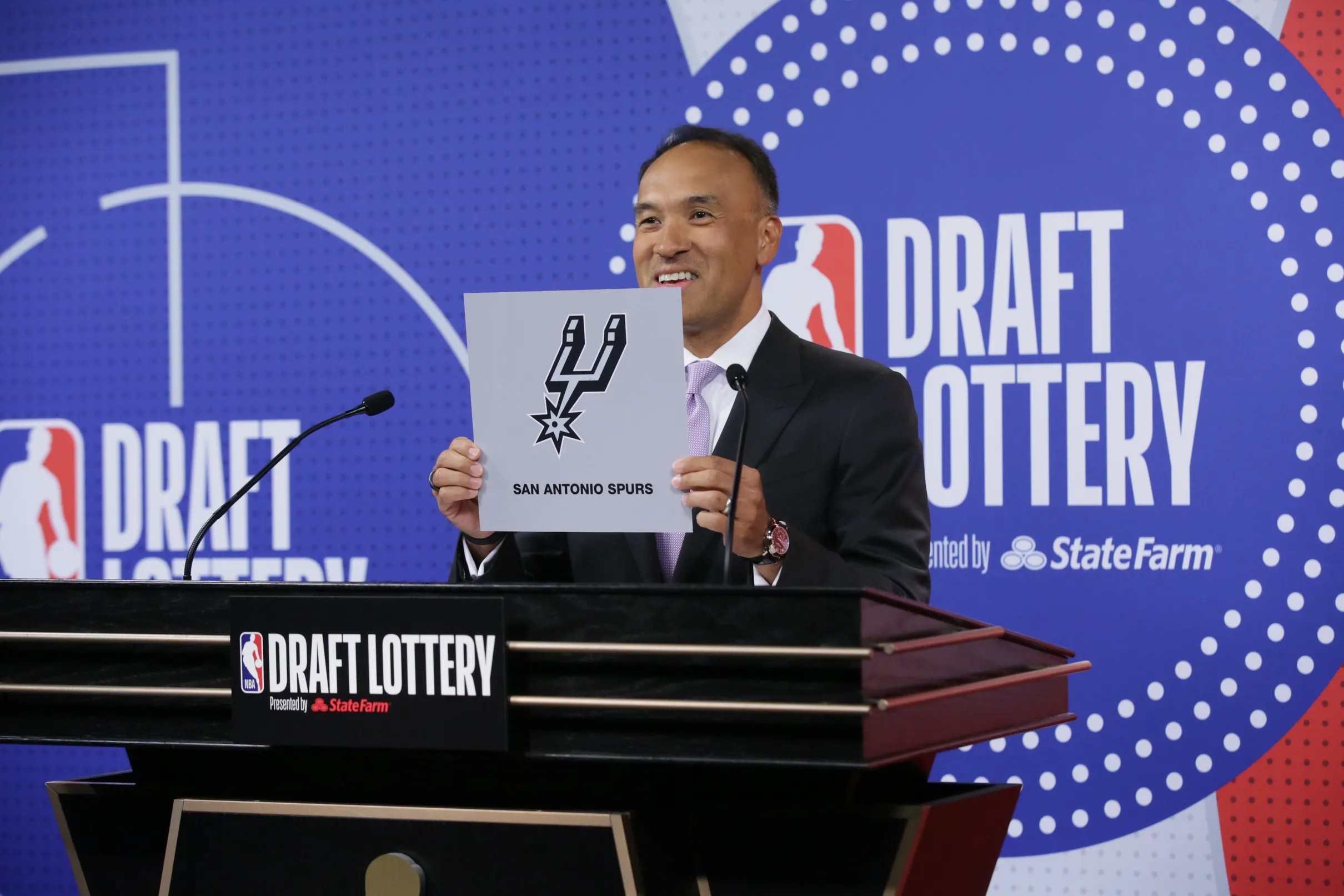 The Spurs’ positions for their additional 2022 firstround picks are set