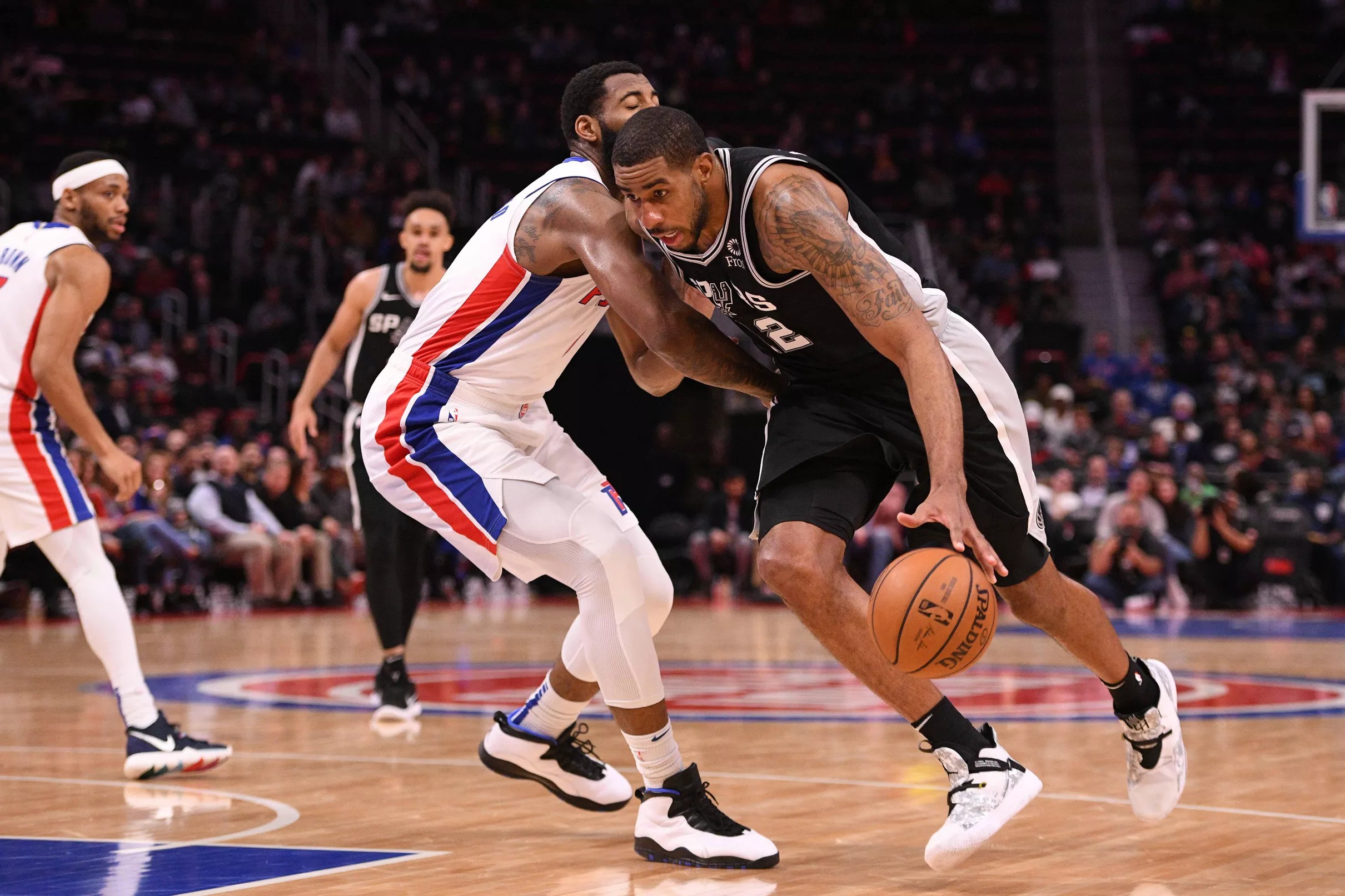 Spurs Show Off Depth Against Pistons, Win Fifth Straight