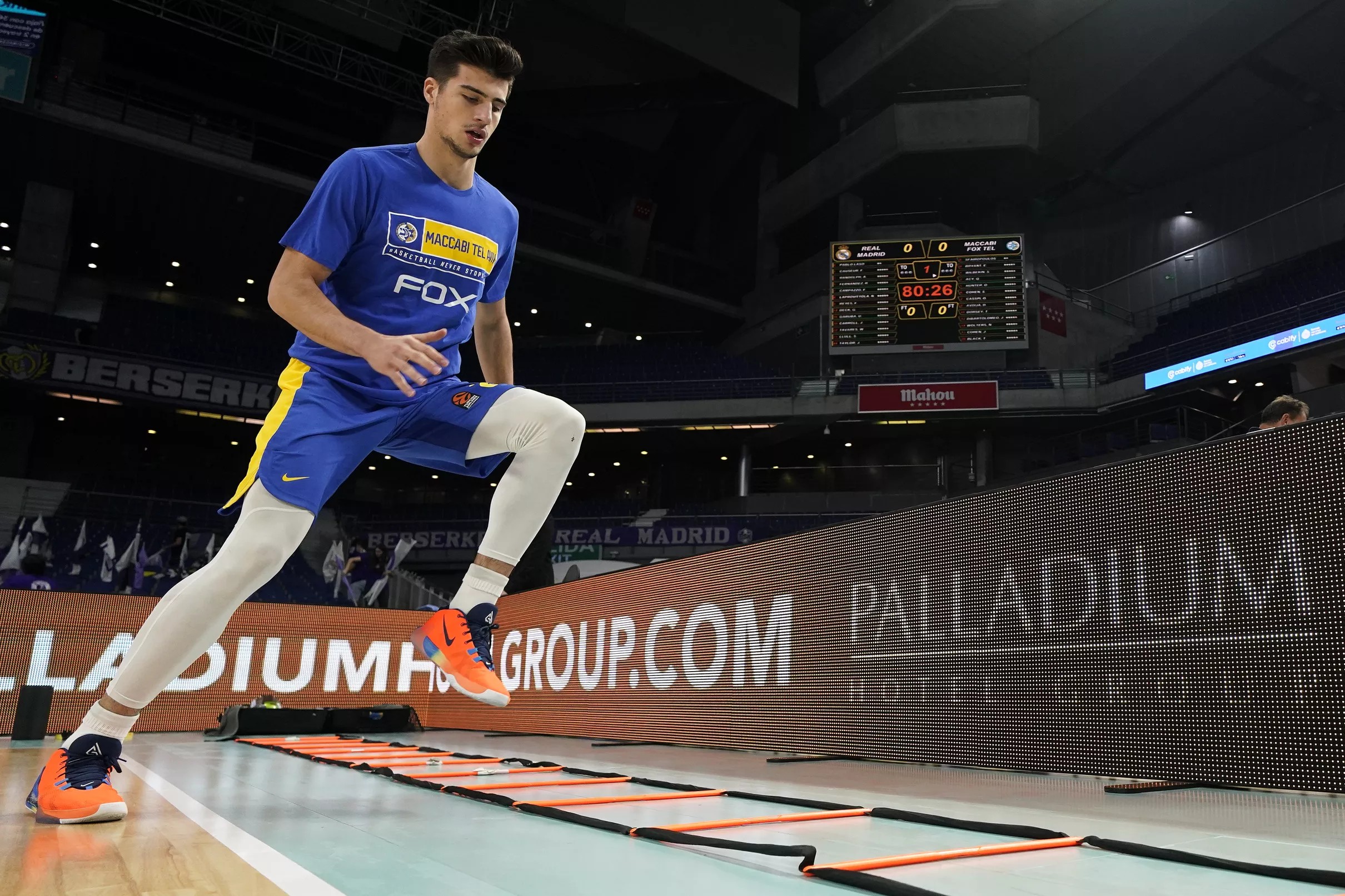 The Spurs have conducted an in-person work out with Deni Avdija