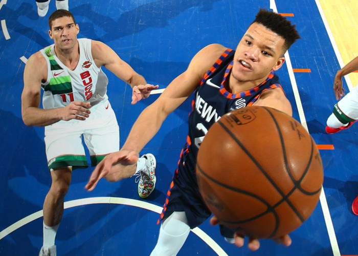 Kevin Knox Named Eastern Conference Rookie of the Month
