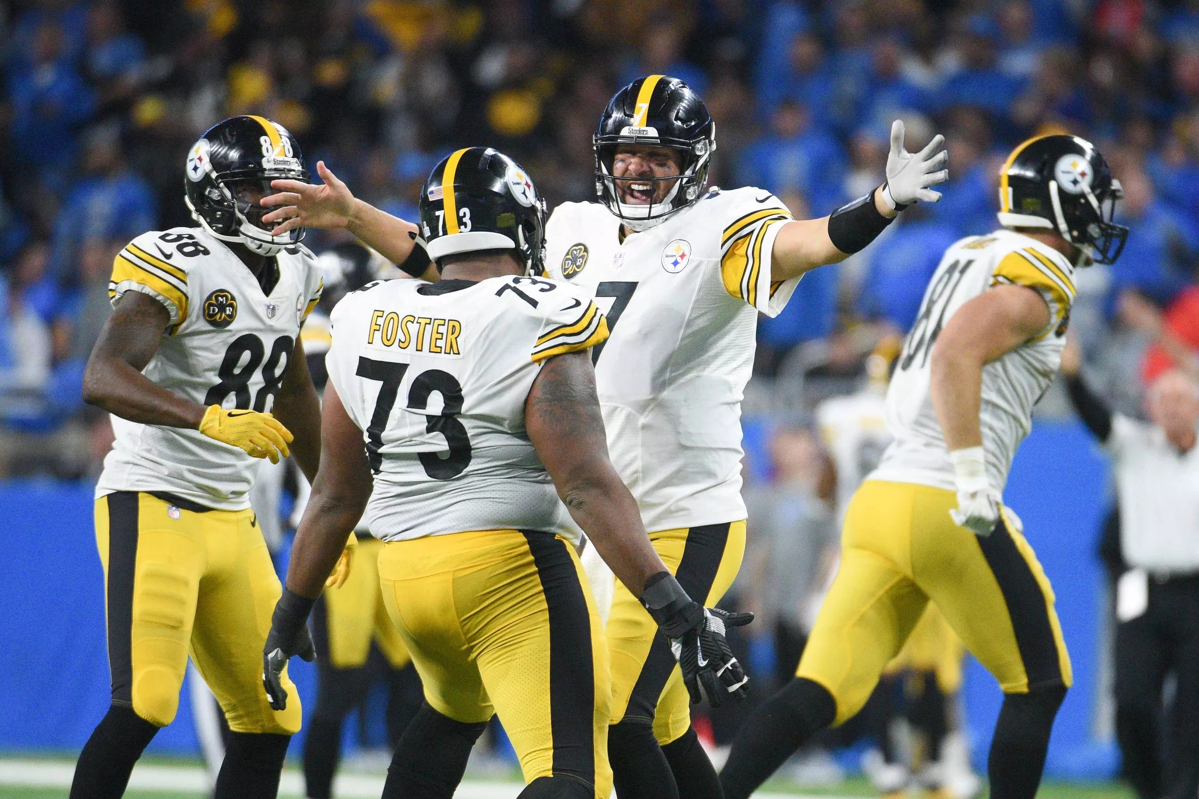 Projected records have the Steelers primed for a 1st round bye in the