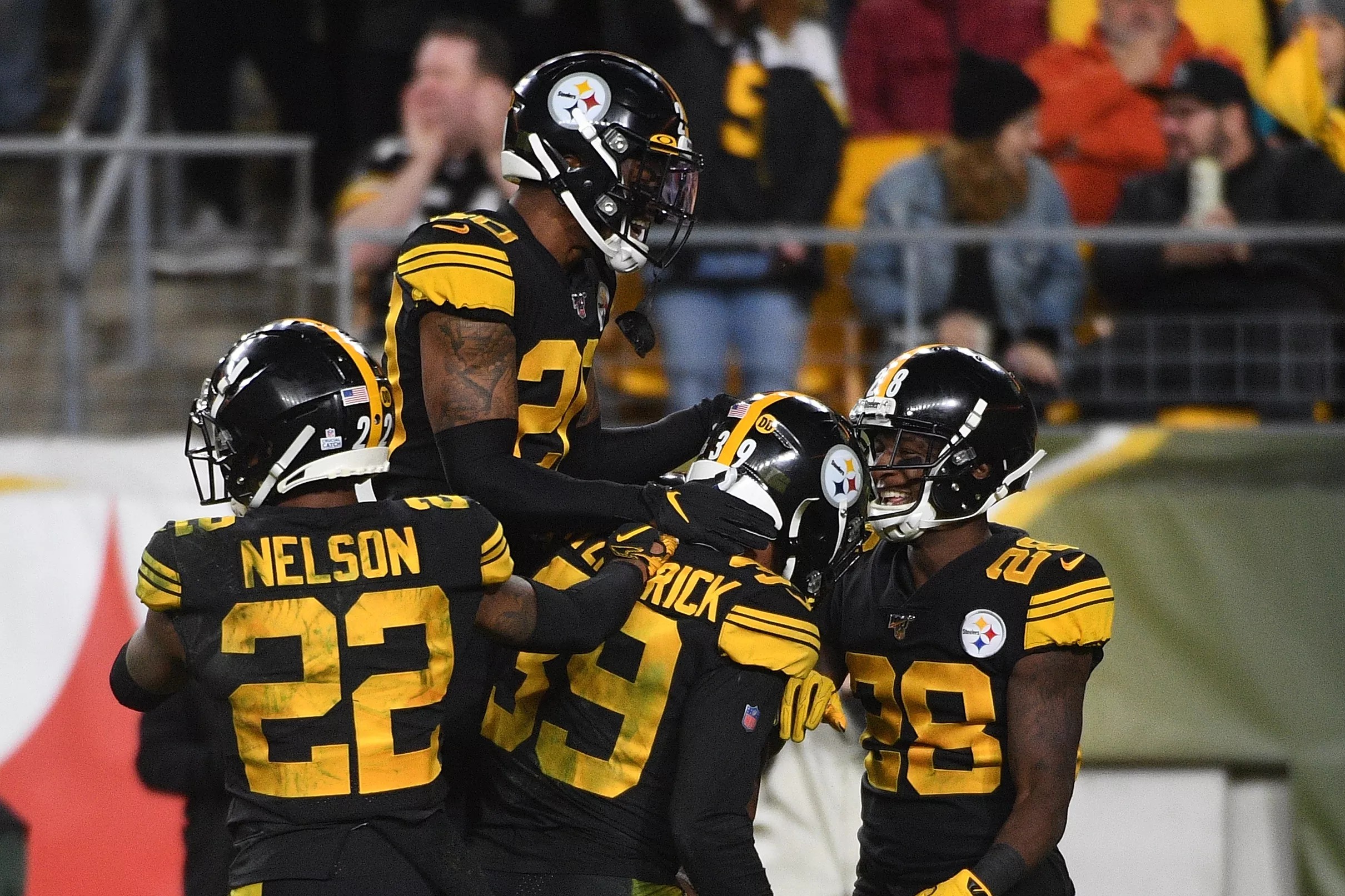 Steelers Color Rush uniforms will be worn Sunday, but no fans will be