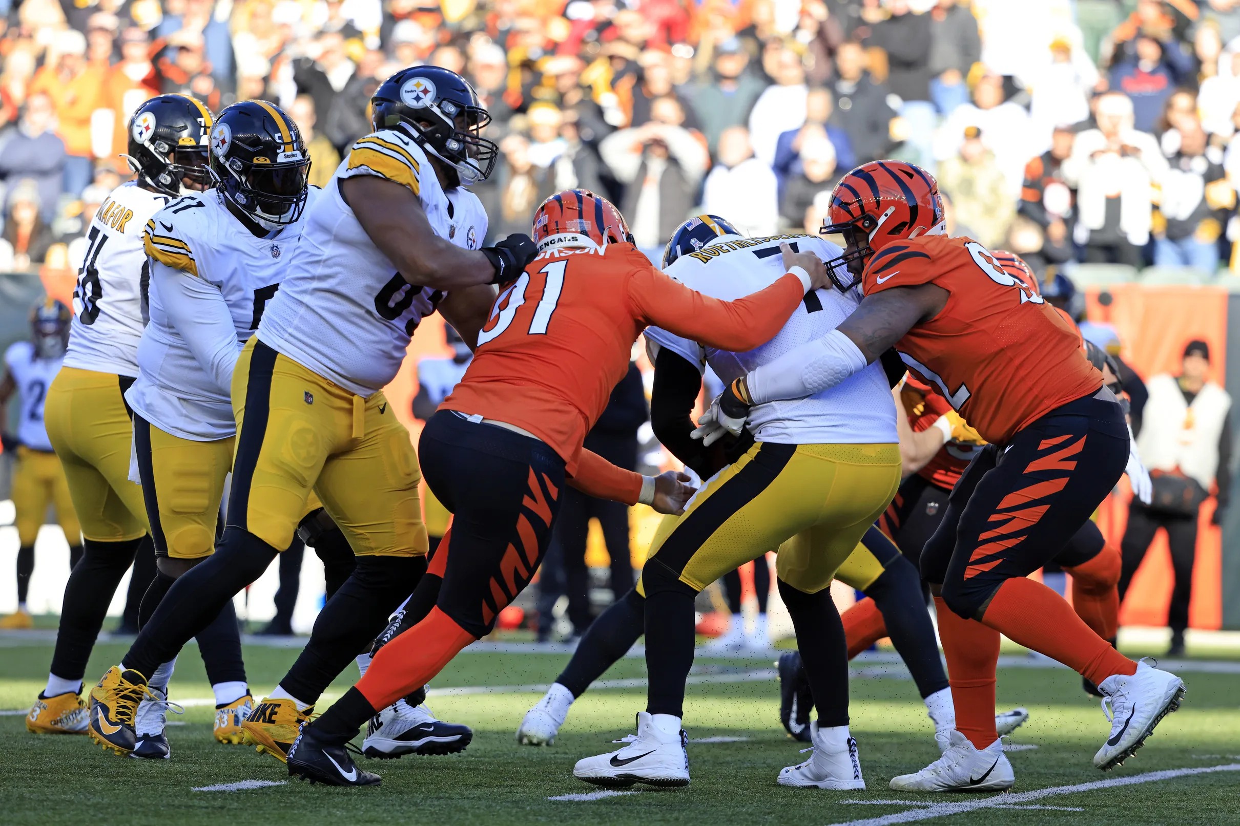 Analyzing the Steelers Week 12 loss to the Bengals, by the numbers