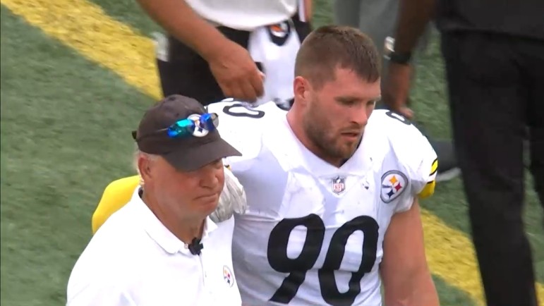 Schefter: Steelers OLB T.J. Watt Believed To Have Suffered Torn Pec