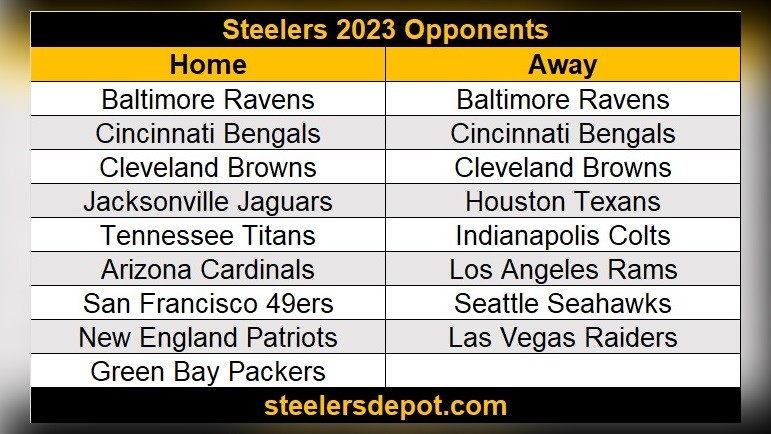 Steelers Live: 2023 Schedule Released