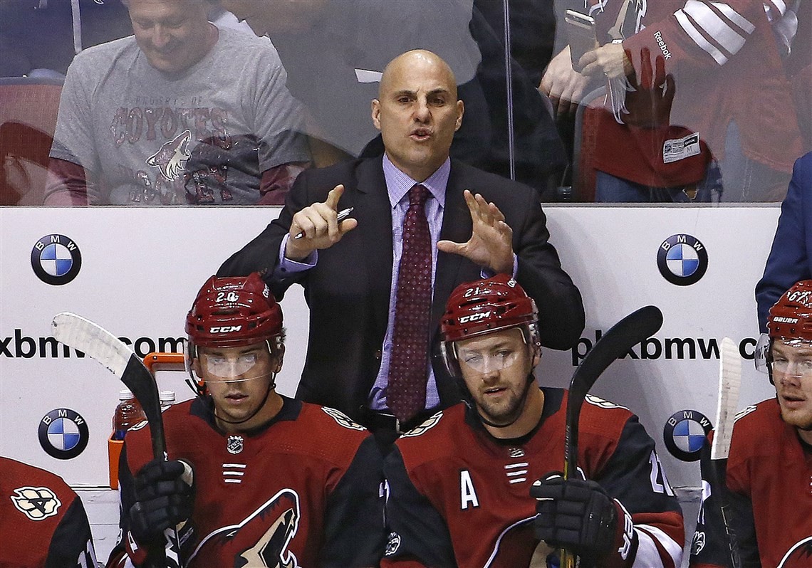 For A Moment, Rick Tocchet Thought He Still Worked For The Penguins