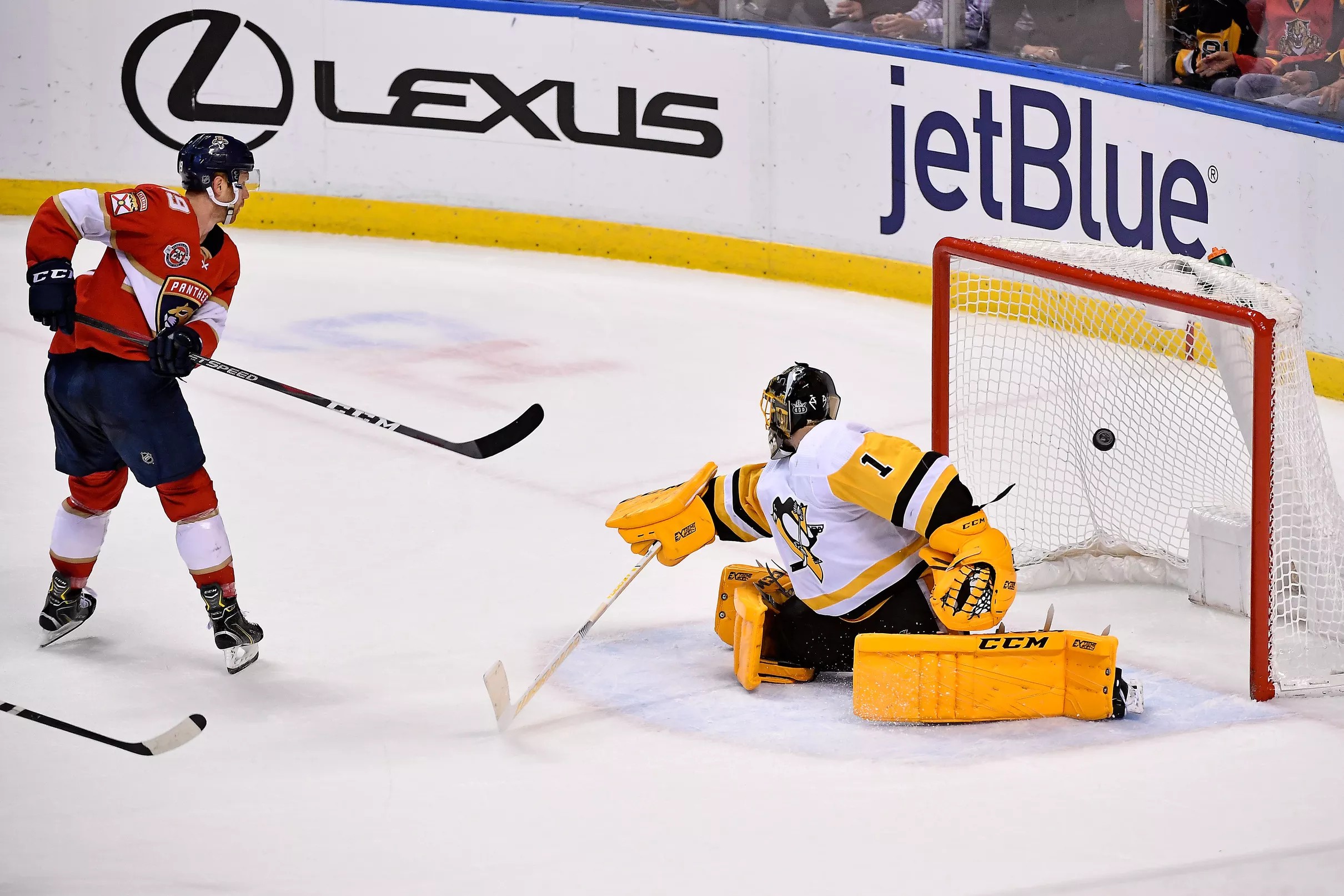 Penguins vs. Panthers Recap Florida takes a 32 overtime win
