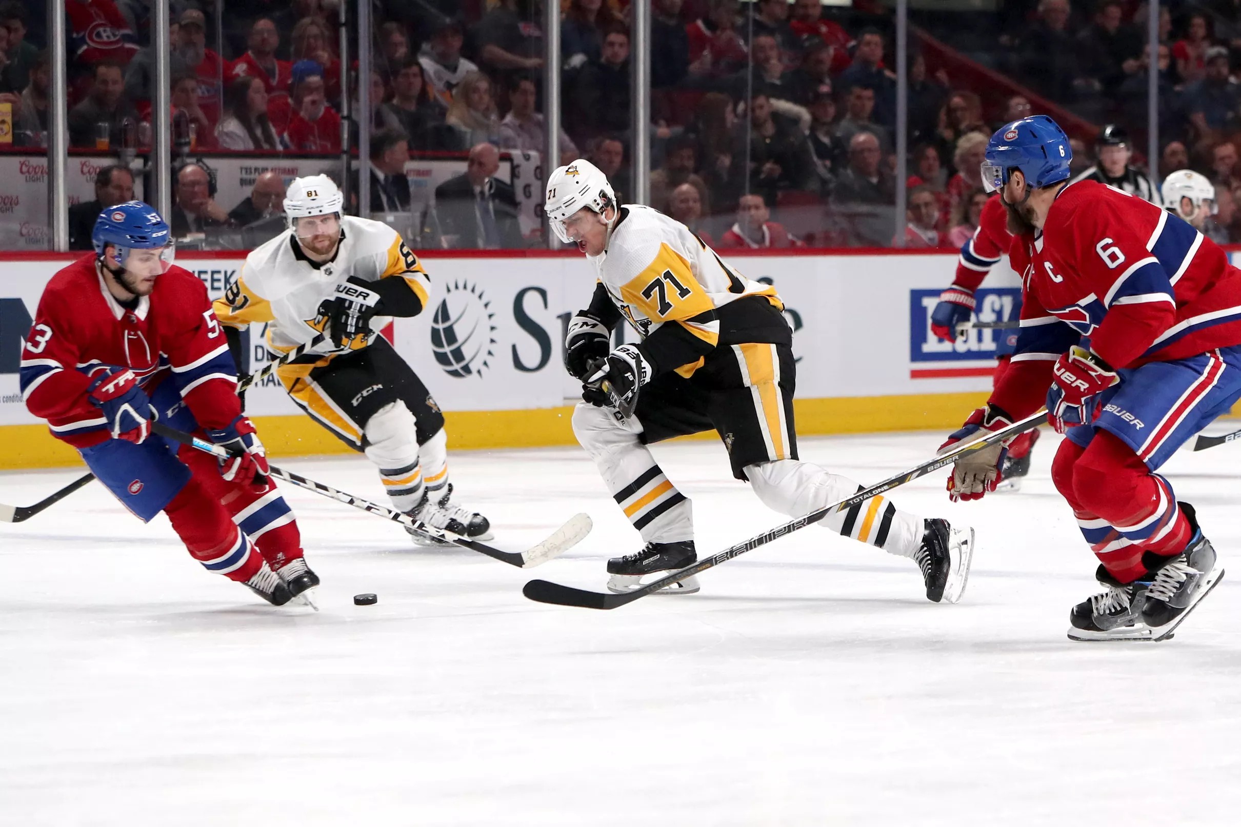 A look at how the Penguins fit into the NHL Playoff picture today