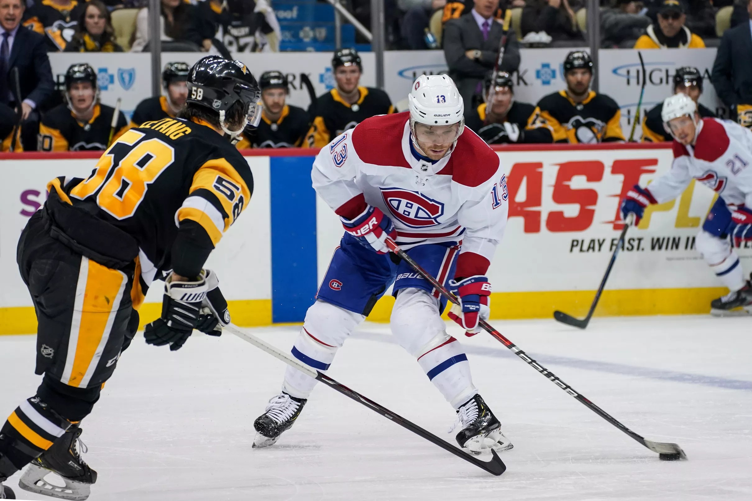 Penguins vs. Canadiens: Montreal’s lines thin down the middle without