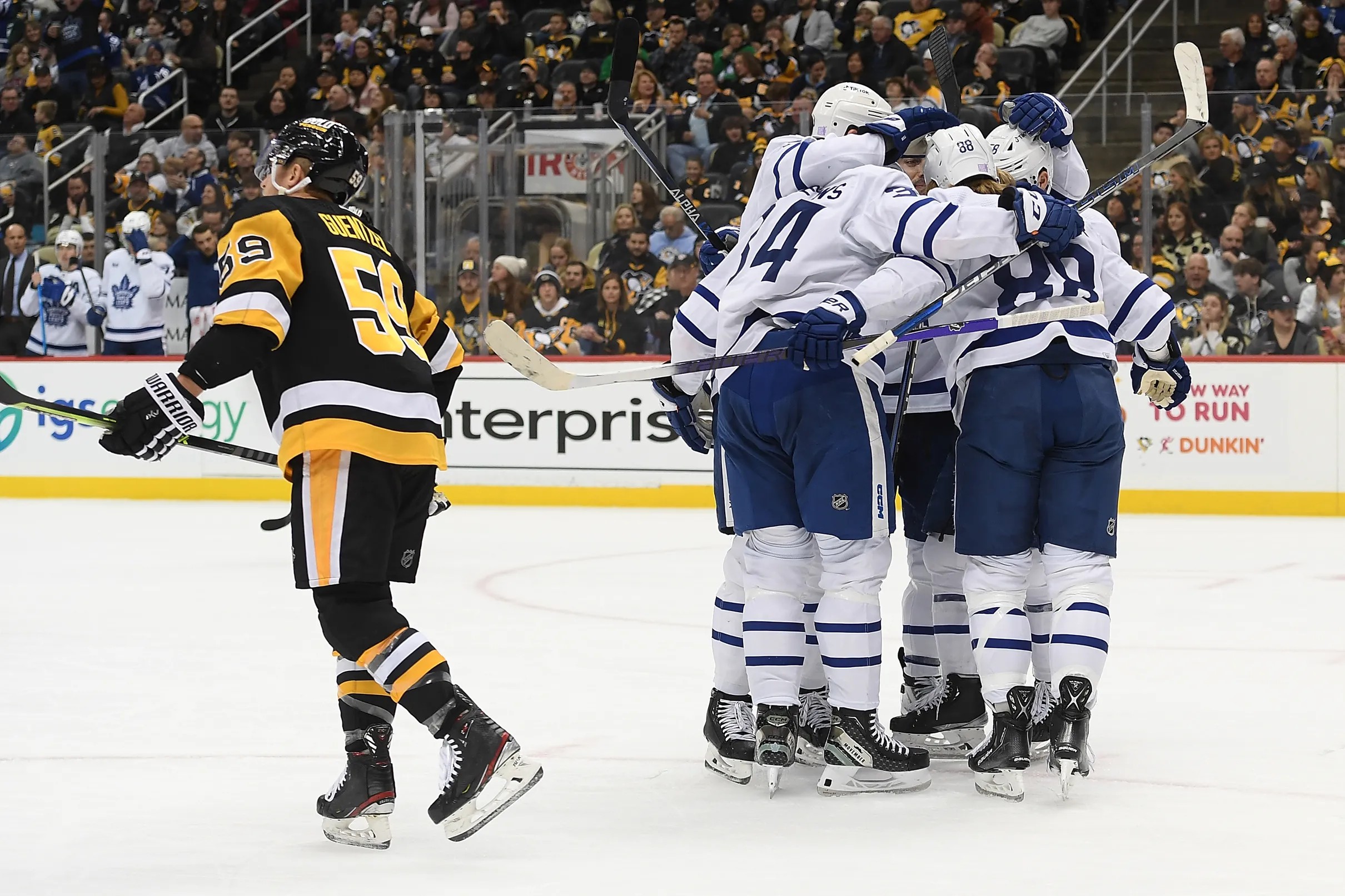 Penguins/Maple Leafs Recap Pittsburgh’s winning streak over, Toronto wins