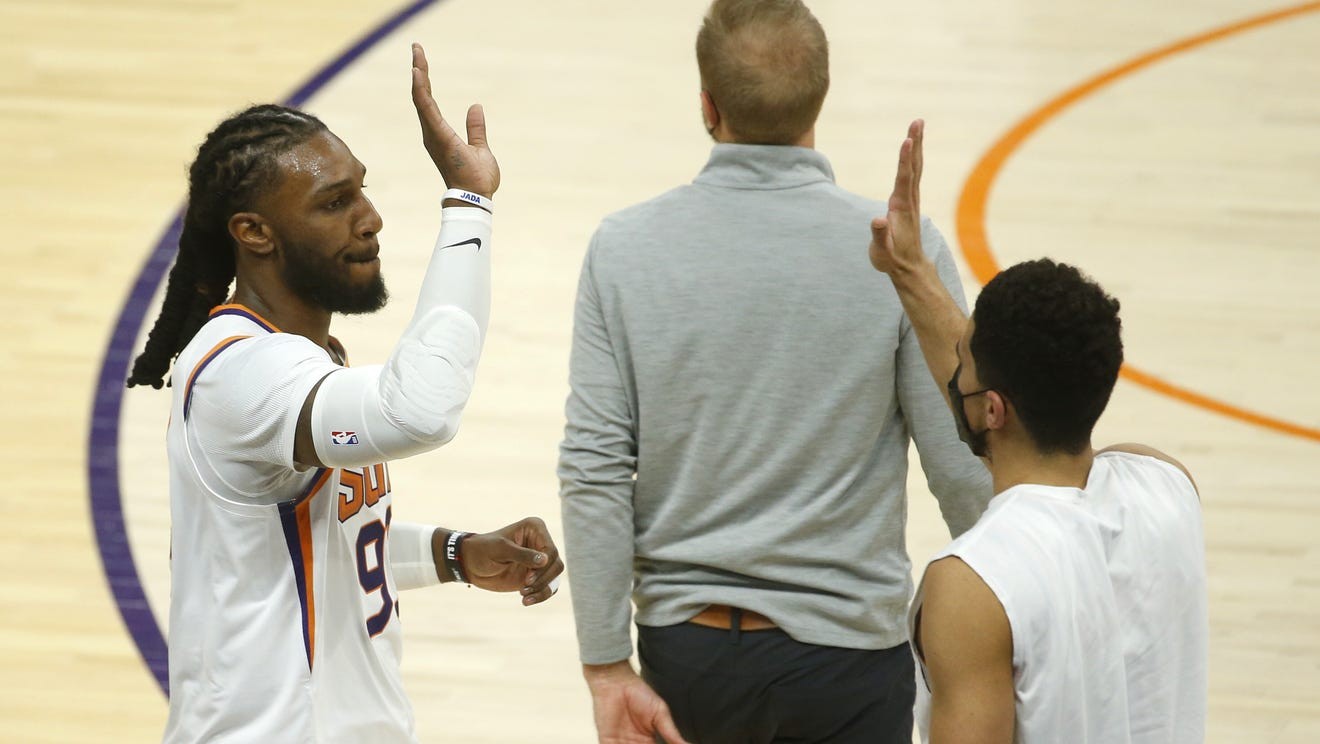 Devin Booker Delivers All Star Performance As Phoenix Suns Crush Portland Trail Blazers