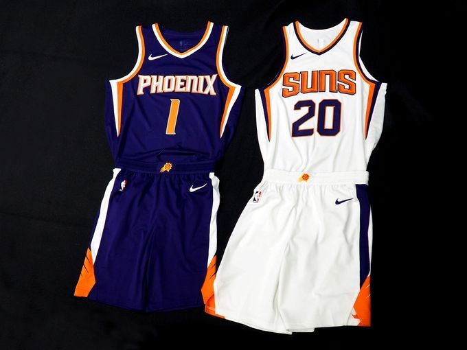 Phoenix Suns Unveil New White and Purple Uniforms
