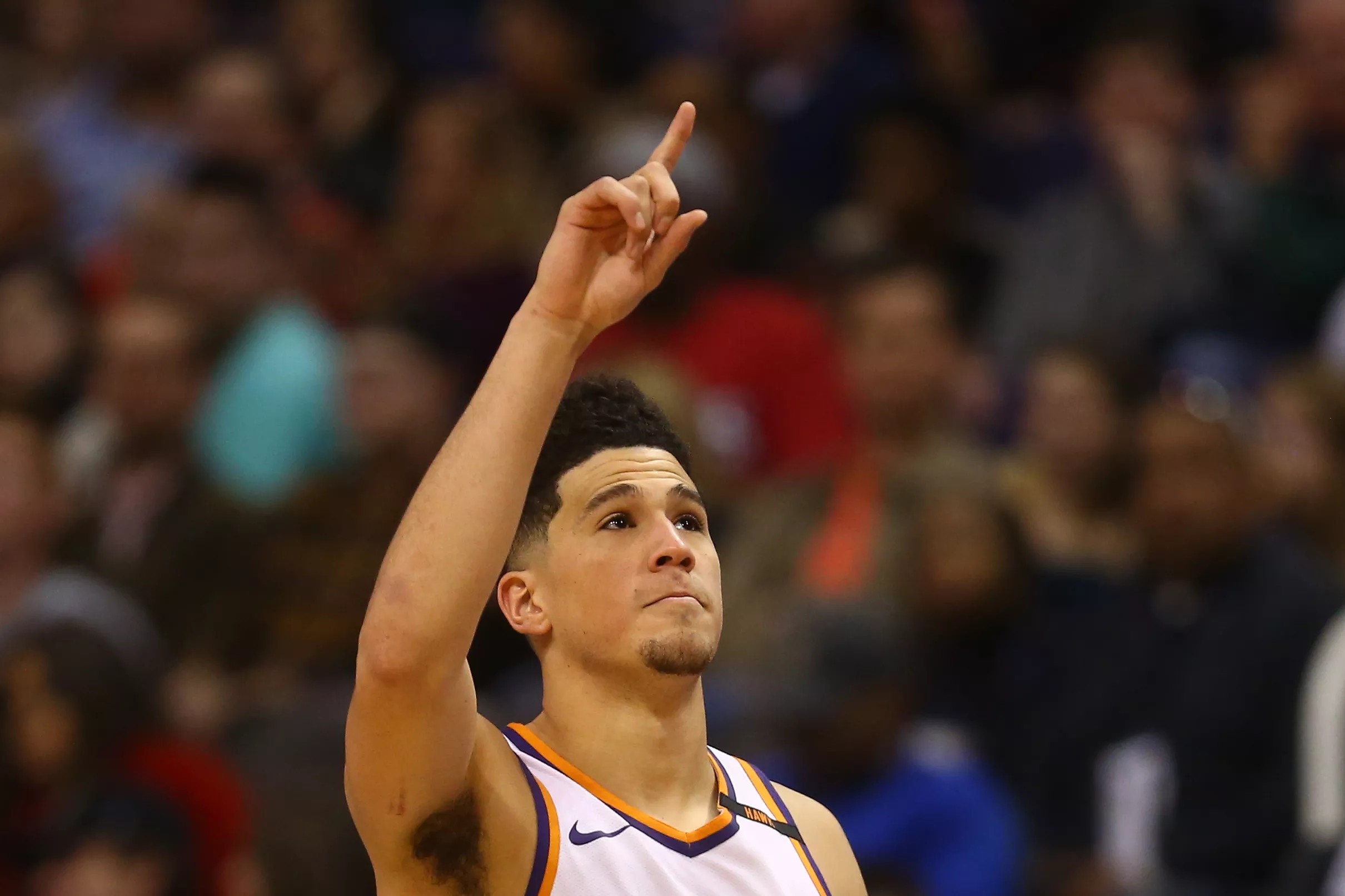 Devin Booker Wins The 2018 JBL Three-Point Contest