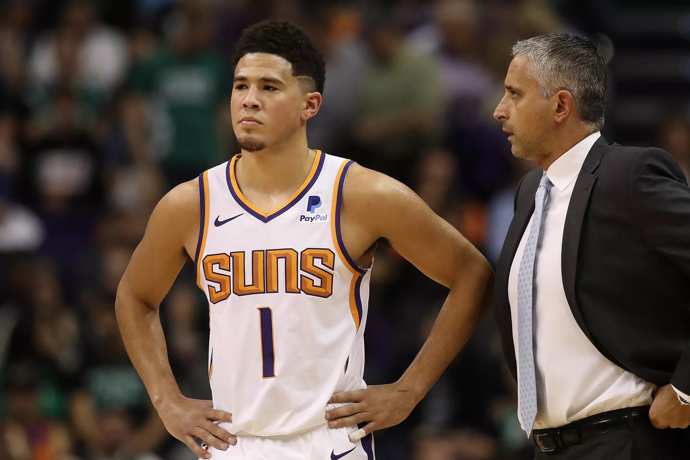 Devin Booker Questionable For Suns-Pelicans; Coach Talks About Dealing ...